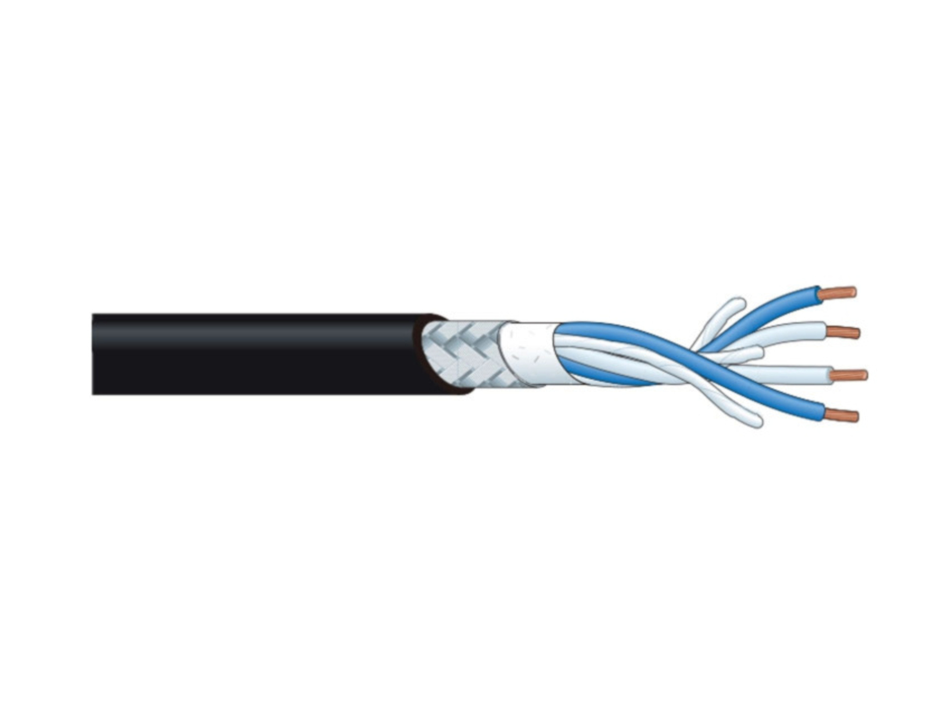 Canare L-4E6S Star Quad Microphone Cable (100m, Yellow)