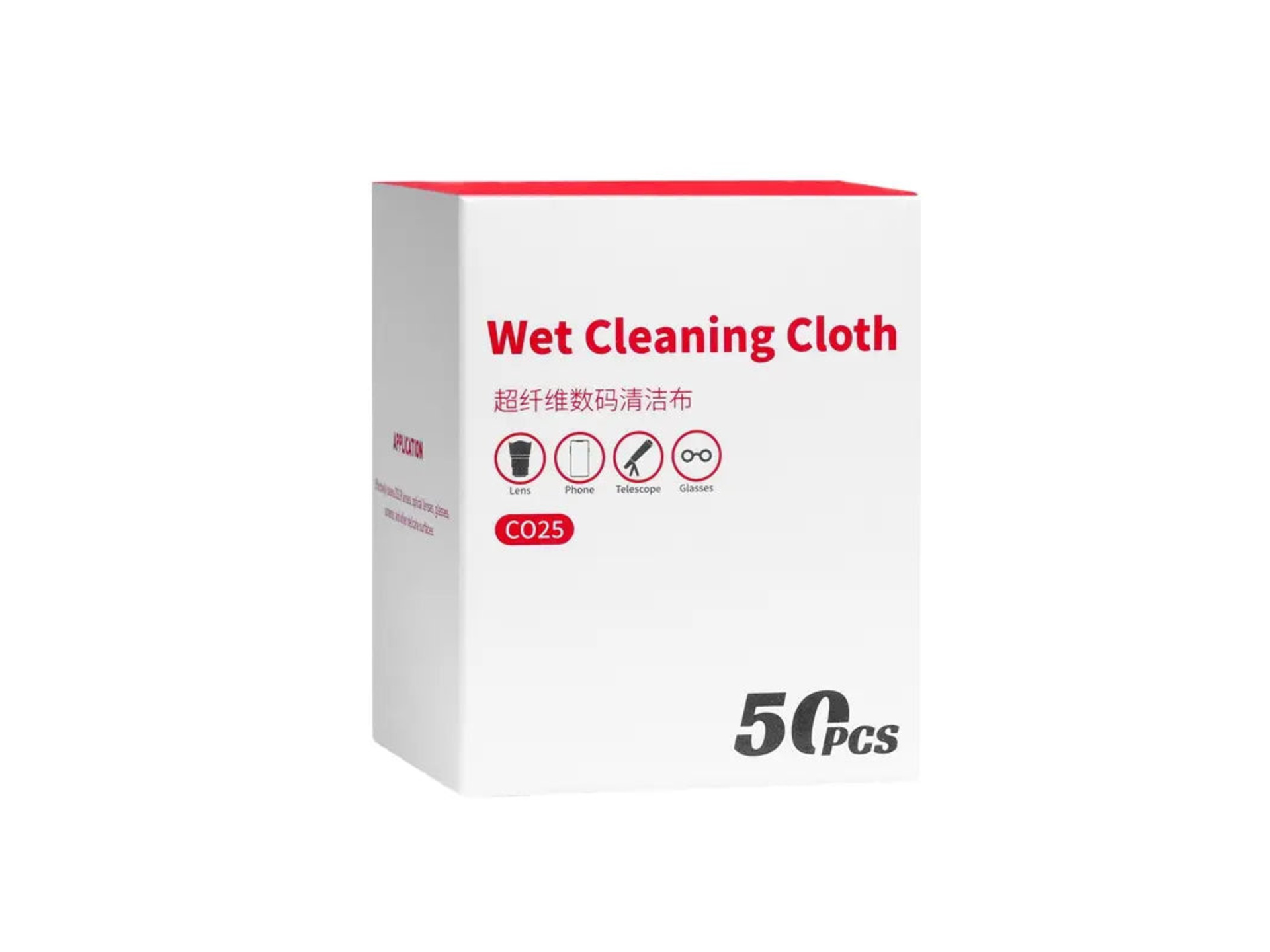 Ulanzi CO25 High-Density Fibre Lens Cleaning Cloths (50 Pack)