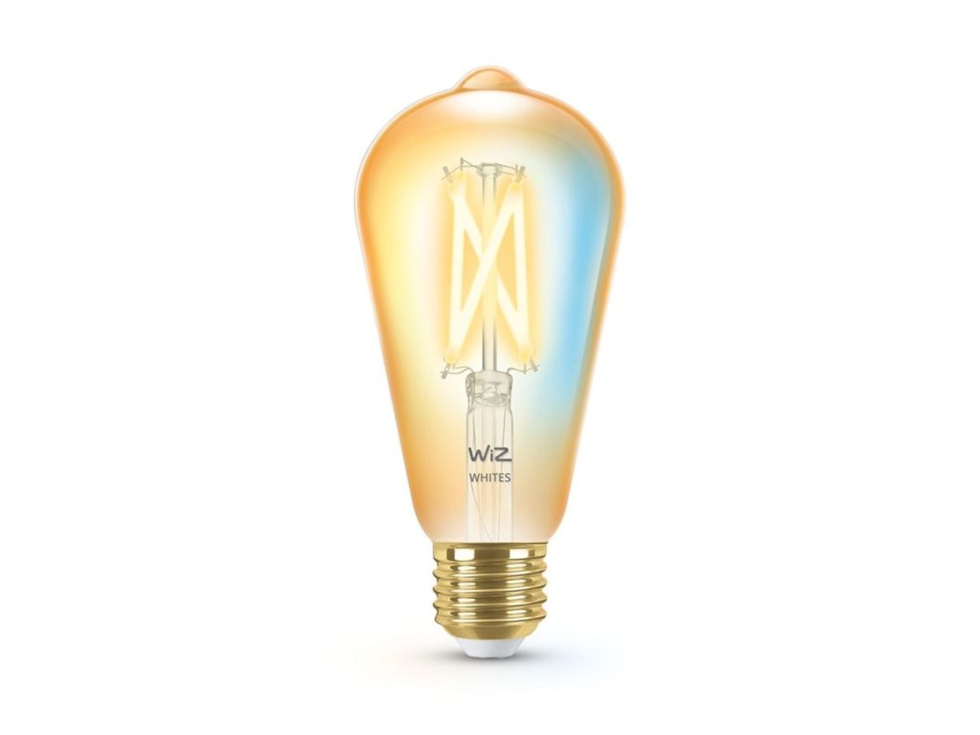 Philips WiZ Amber Filament 50W ST64 E27 Smart Bulb (WiFi + Bluetooth)
