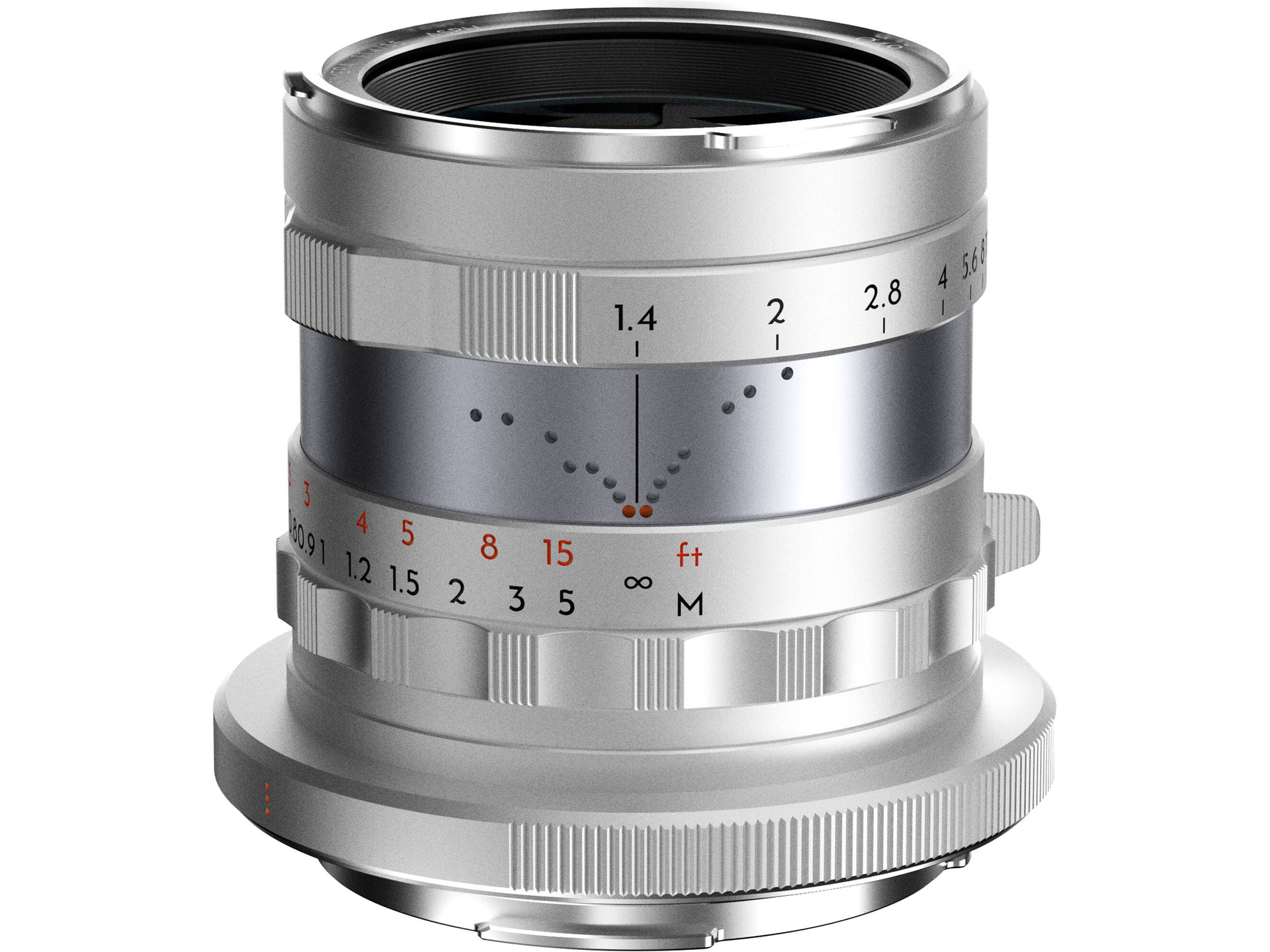 Thypoch Simera 35mm f/1.4 Lens (Canon RF, Silver)