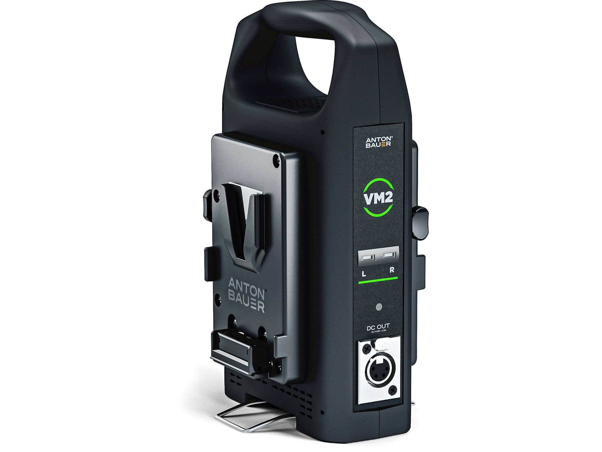 Anton Bauer VM2 Dual-Bay Charger with 4-Pin XLR Output (V-Mount)