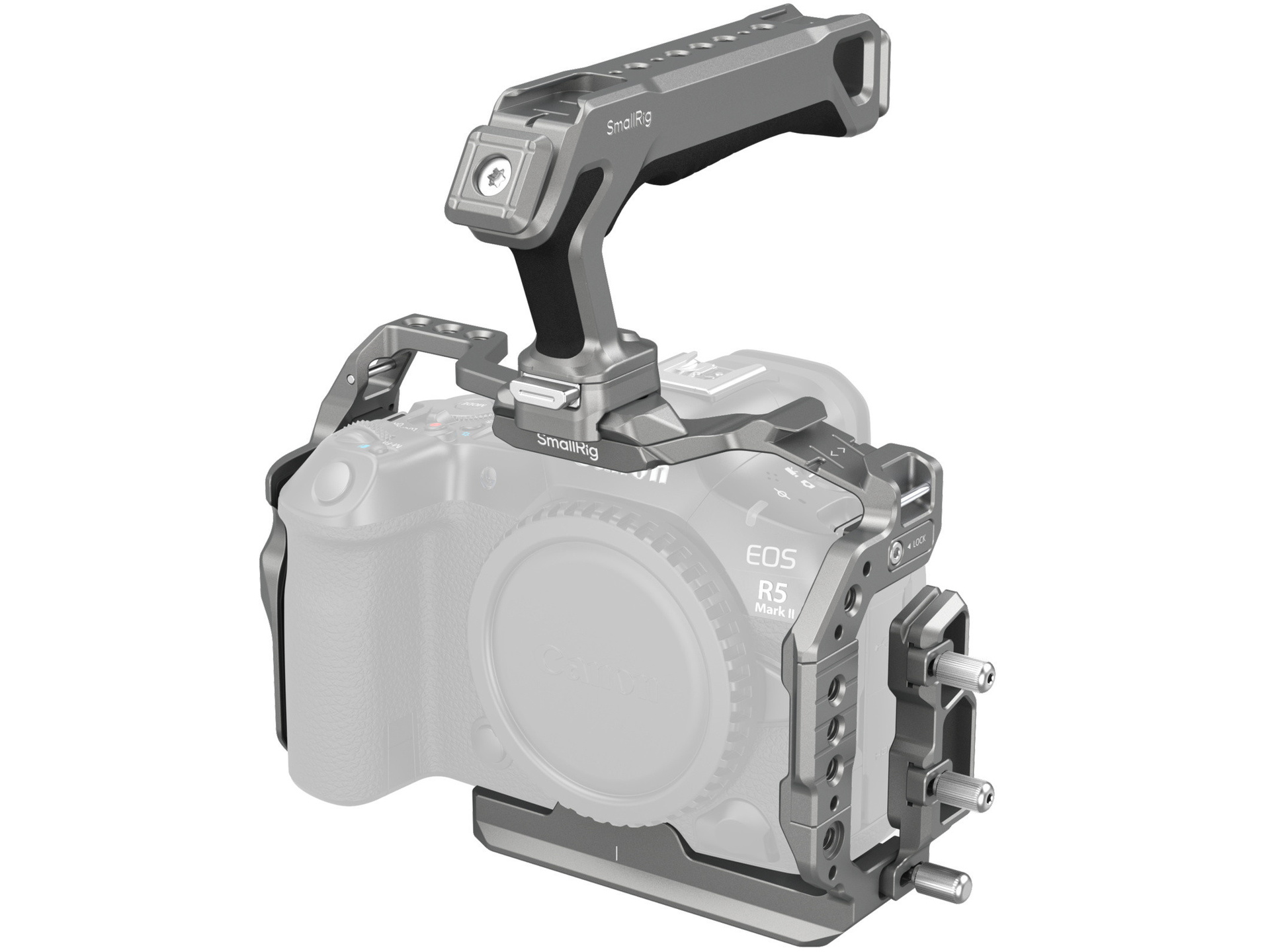 SmallRig 5029 HawkLock Quick Release Cage Kit for Canon EOS R5 Mark II