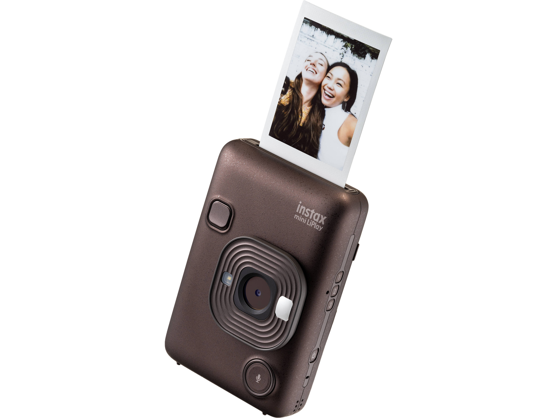 FujiFilm INSTAX MINI Liplay Hybrid Instant Camera (Deep Bronze)