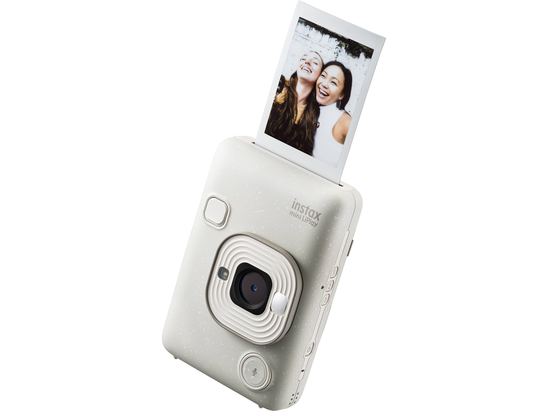 FujiFilm INSTAX MINI Liplay Hybrid Instant Camera (Misty White)