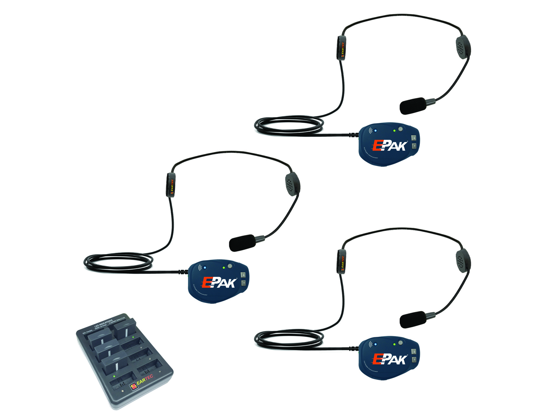 Eartec Fusion 5-Person In-Helmet Headset System