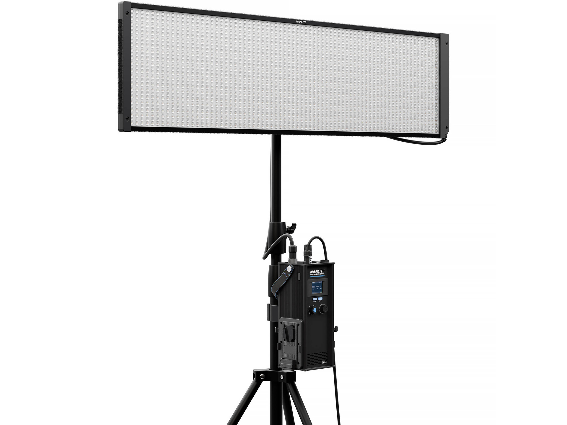 Nanlite PavoSlim 240CL RGB LED Panel with Pop-Up Softbox