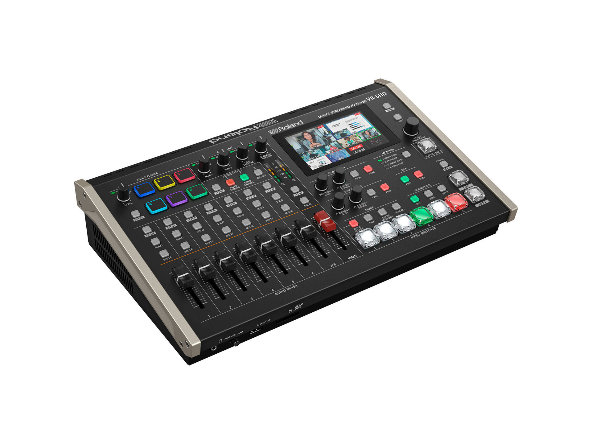 Roland VR-6HD Direct Streaming AV Mixer | Rubber Monkey | AU