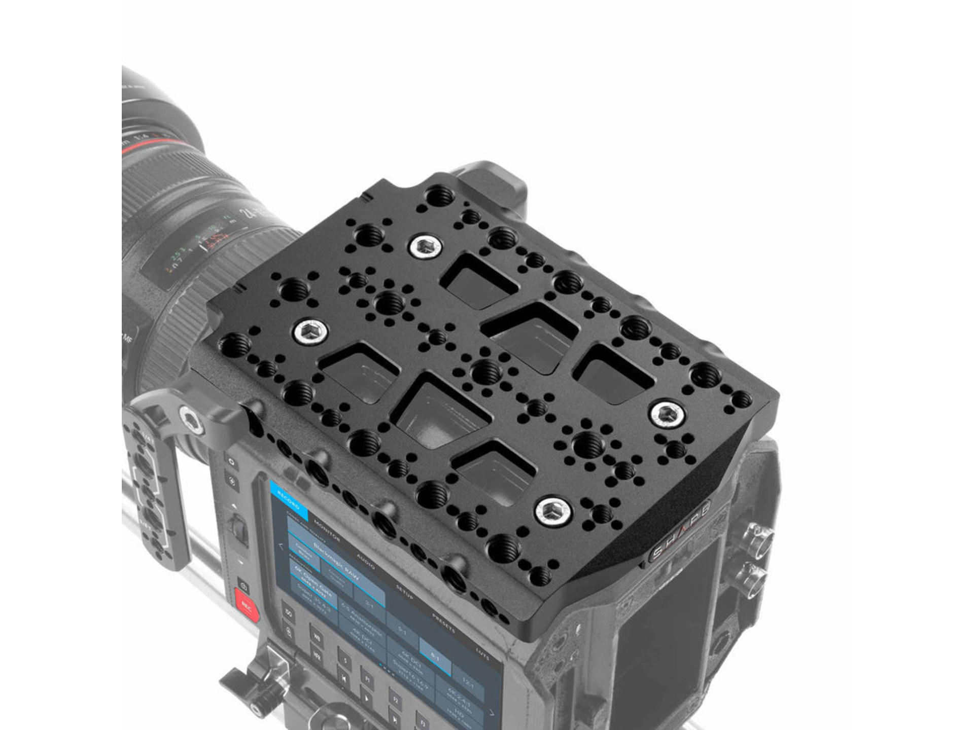 SHAPE Top Plate for Blackmagic PYXIS 6K | Rubber Monkey | AU