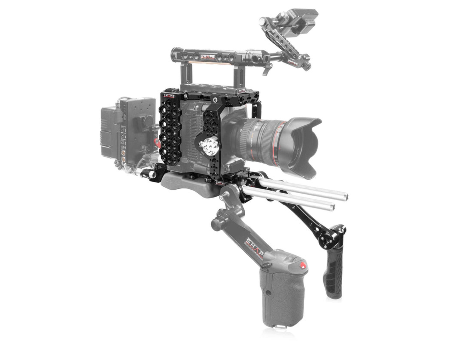 SHAPE Camera Cage Baseplate with Handle for Canon C400