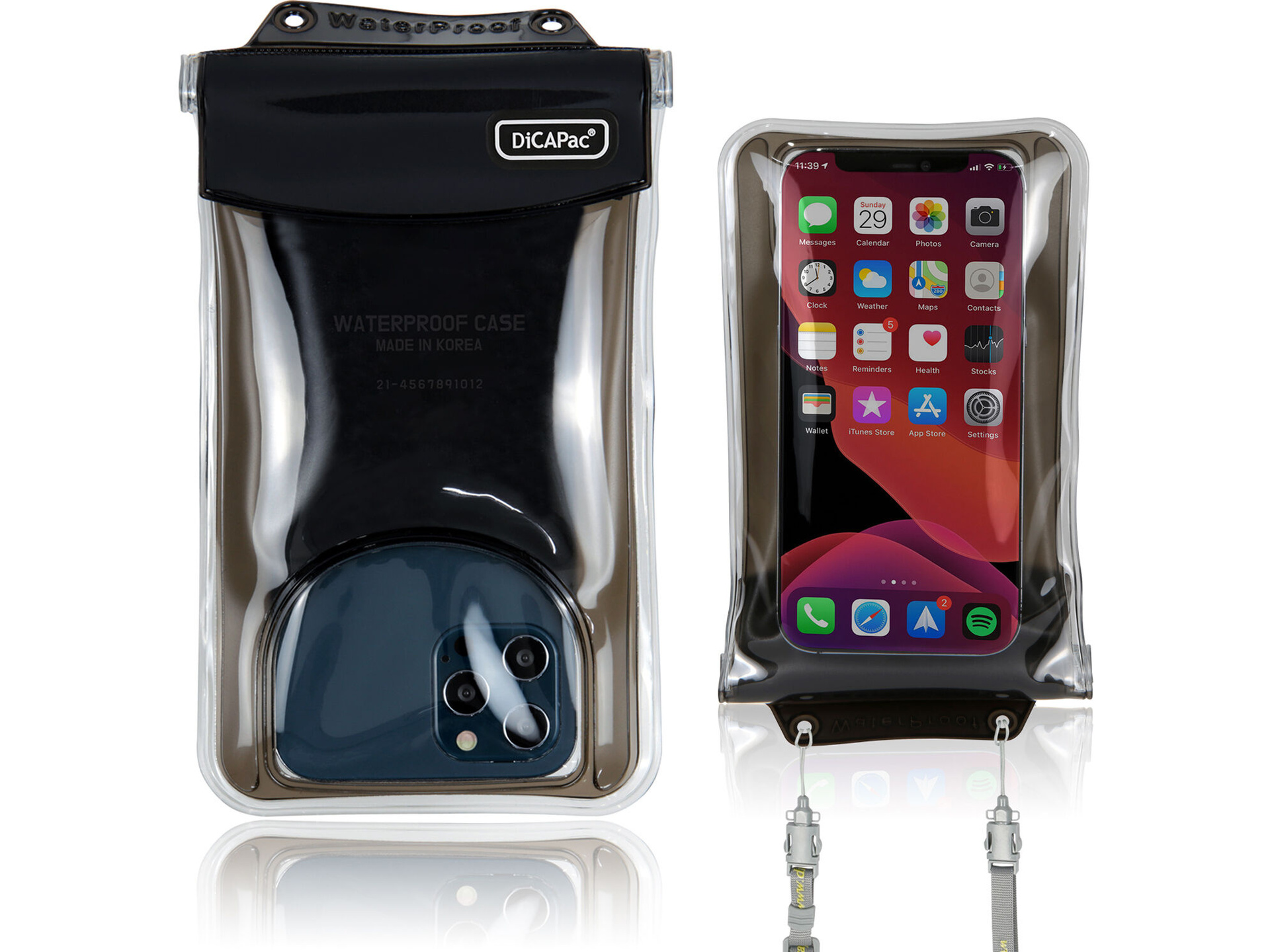 DiCAPac WP-C2S Waterproof Smartphone Case (Black)