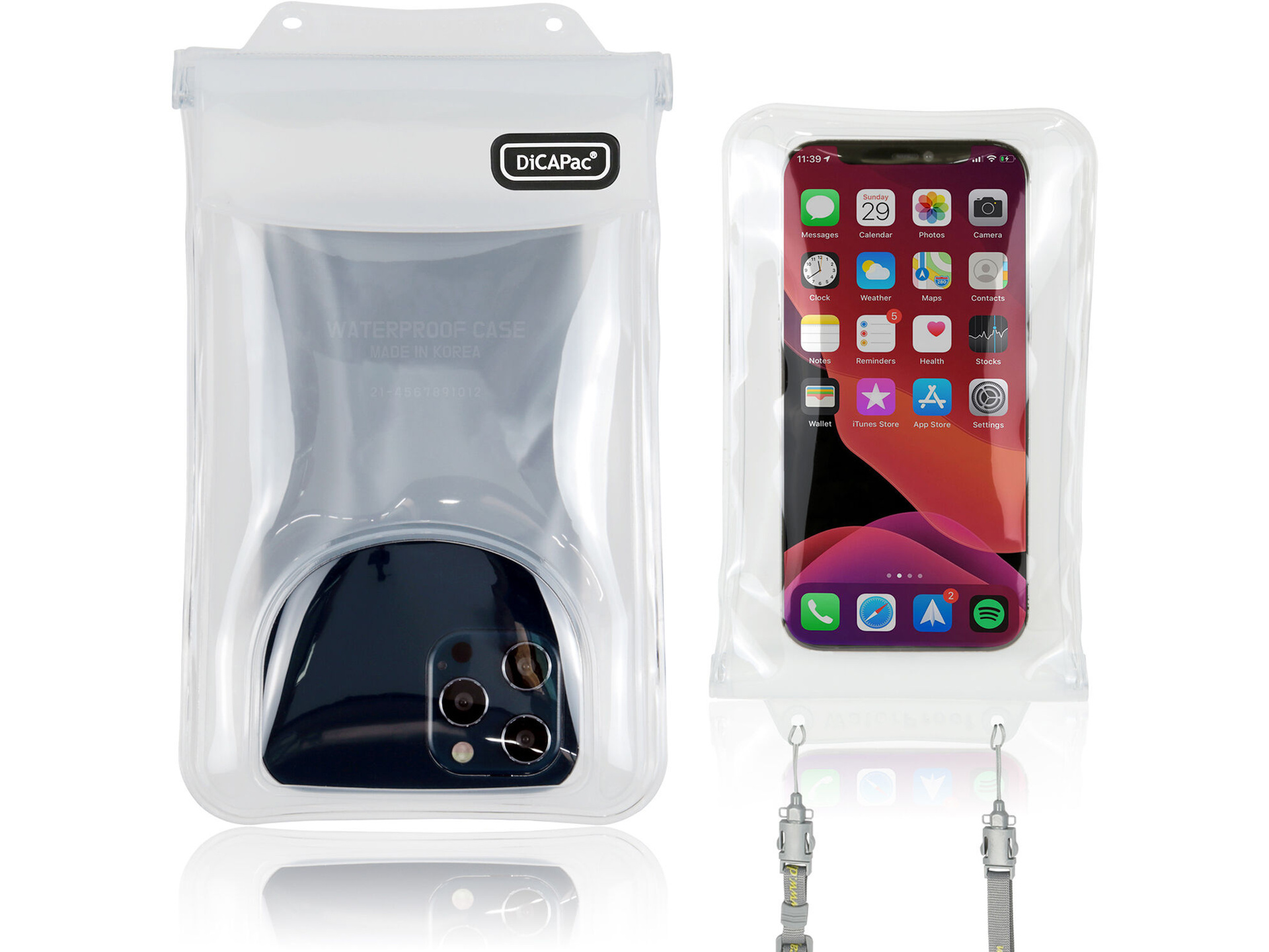 DiCAPac WP-C2S Waterproof Smartphone Case (White)