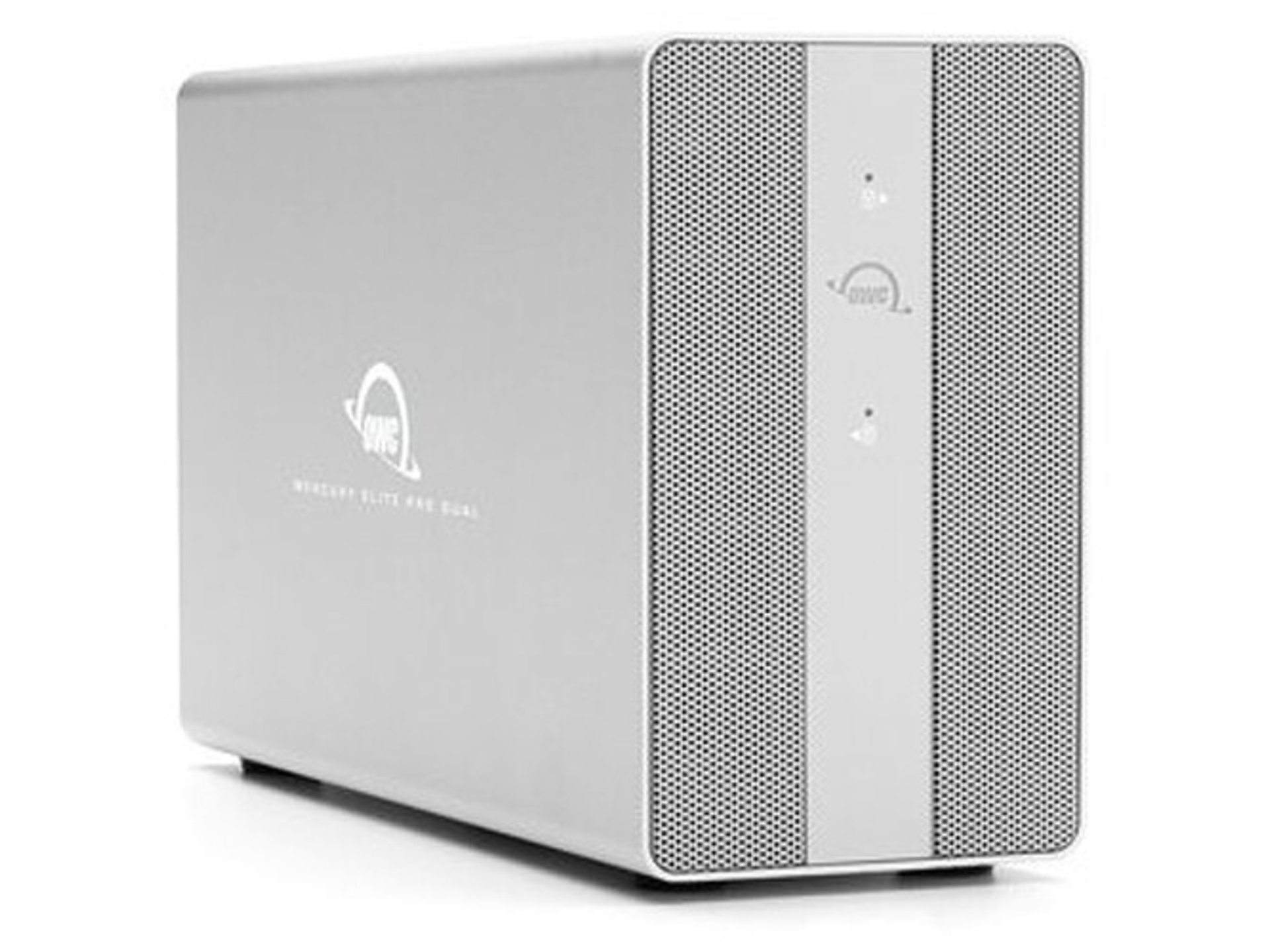 OWC Mercury Elite Pro Dual 2-Bay USB 3.2 Gen 2 RAID Enclosure with 3-Port Hub