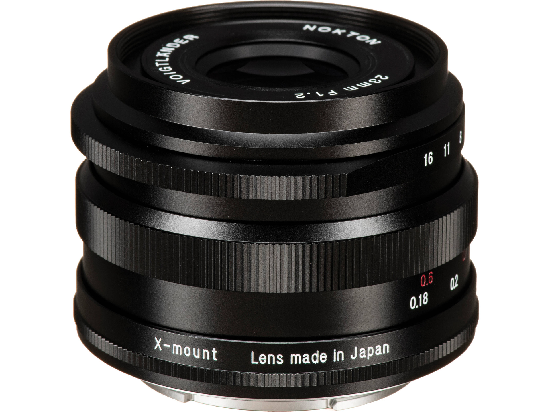 Voigtlander Nokton 23mm f/1.2 Aspherical Lens for FUJIFILM X