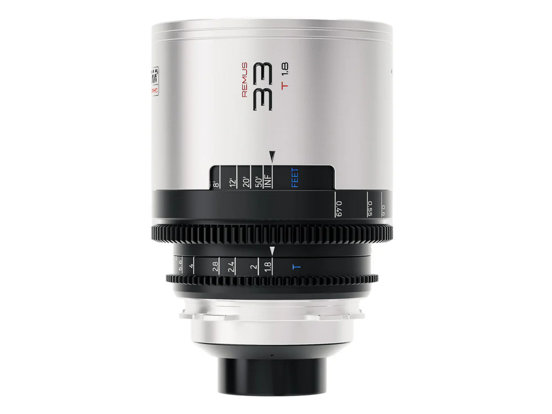 Blazar 33mm T1.8 1.5x Full Frame Anamorphic Lens (PL Mount, Silver Flare)