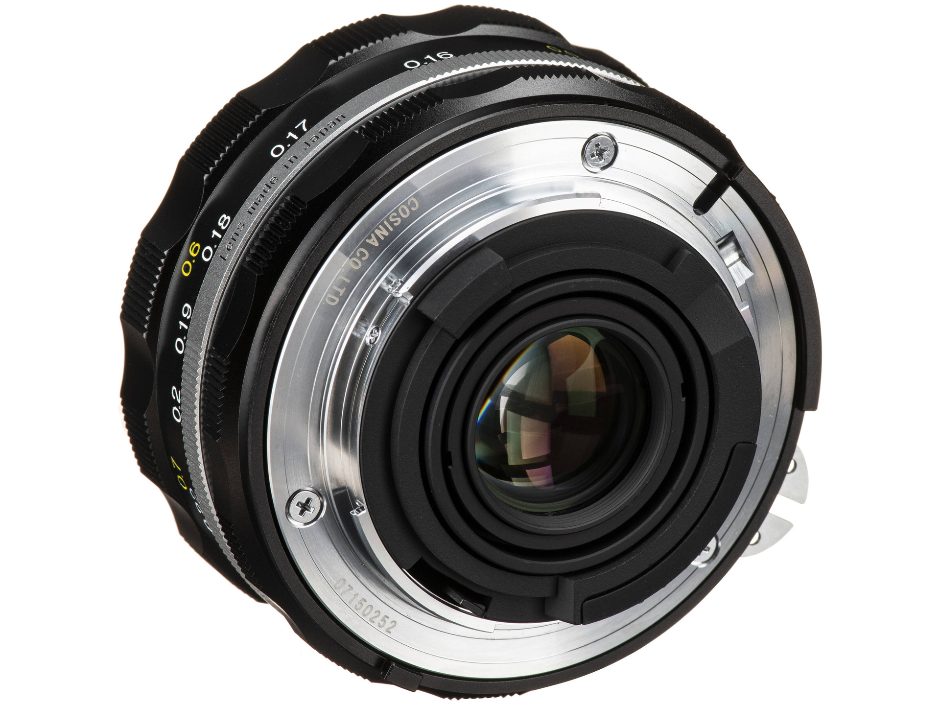 Voigtlander 28mm Color-Skopar SLIIs Lens for Nikon (Black Rim)