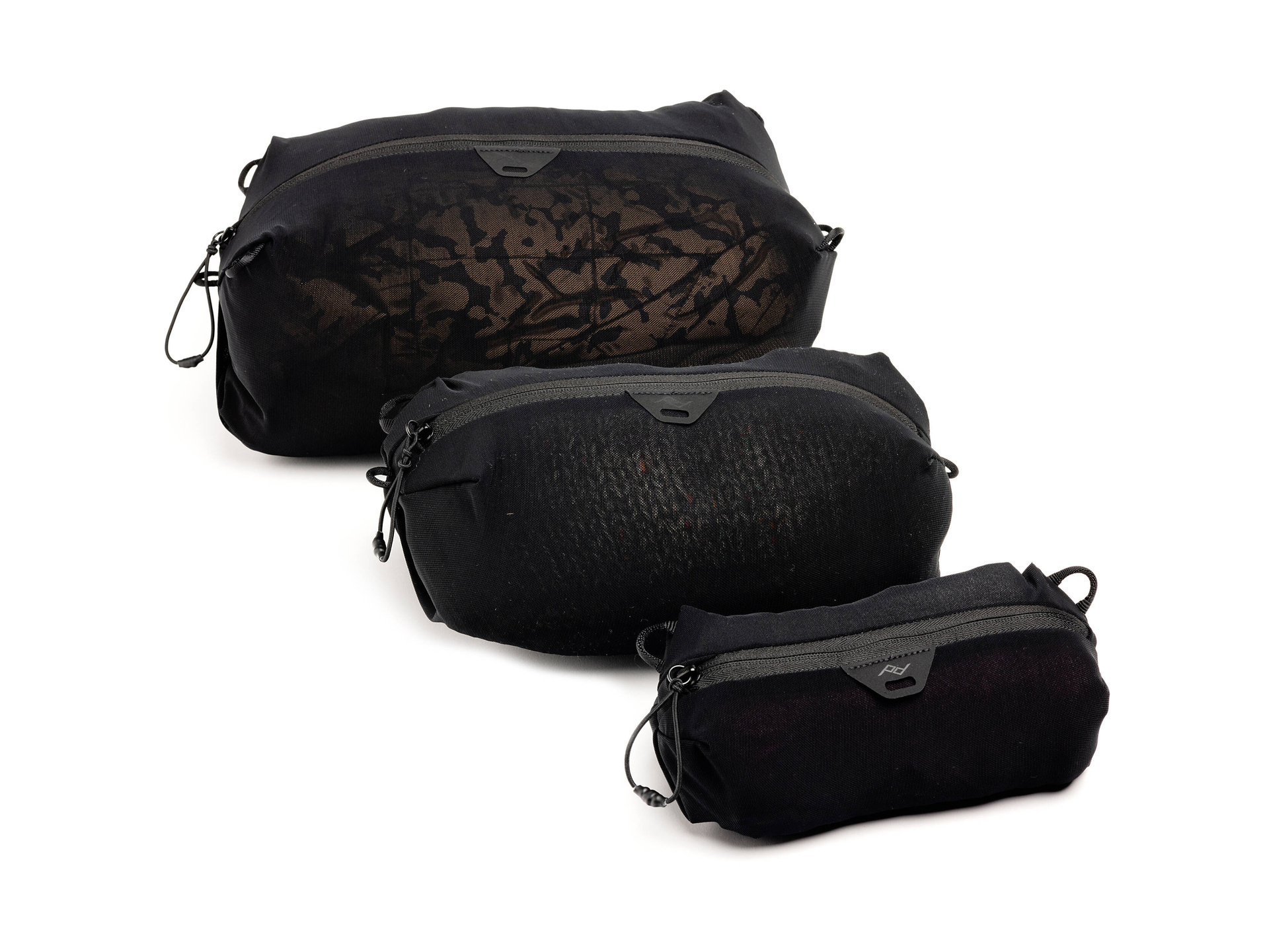 Peak Design Ultralight Mesh Packing Cube Bundle (Black, Set of 3)
