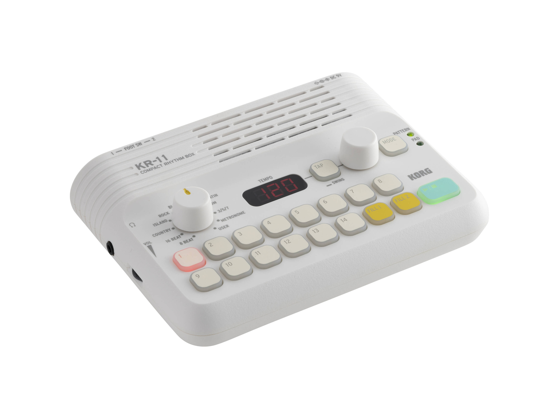 Korg KR-11 Compact Rhythm Box Drum Machine