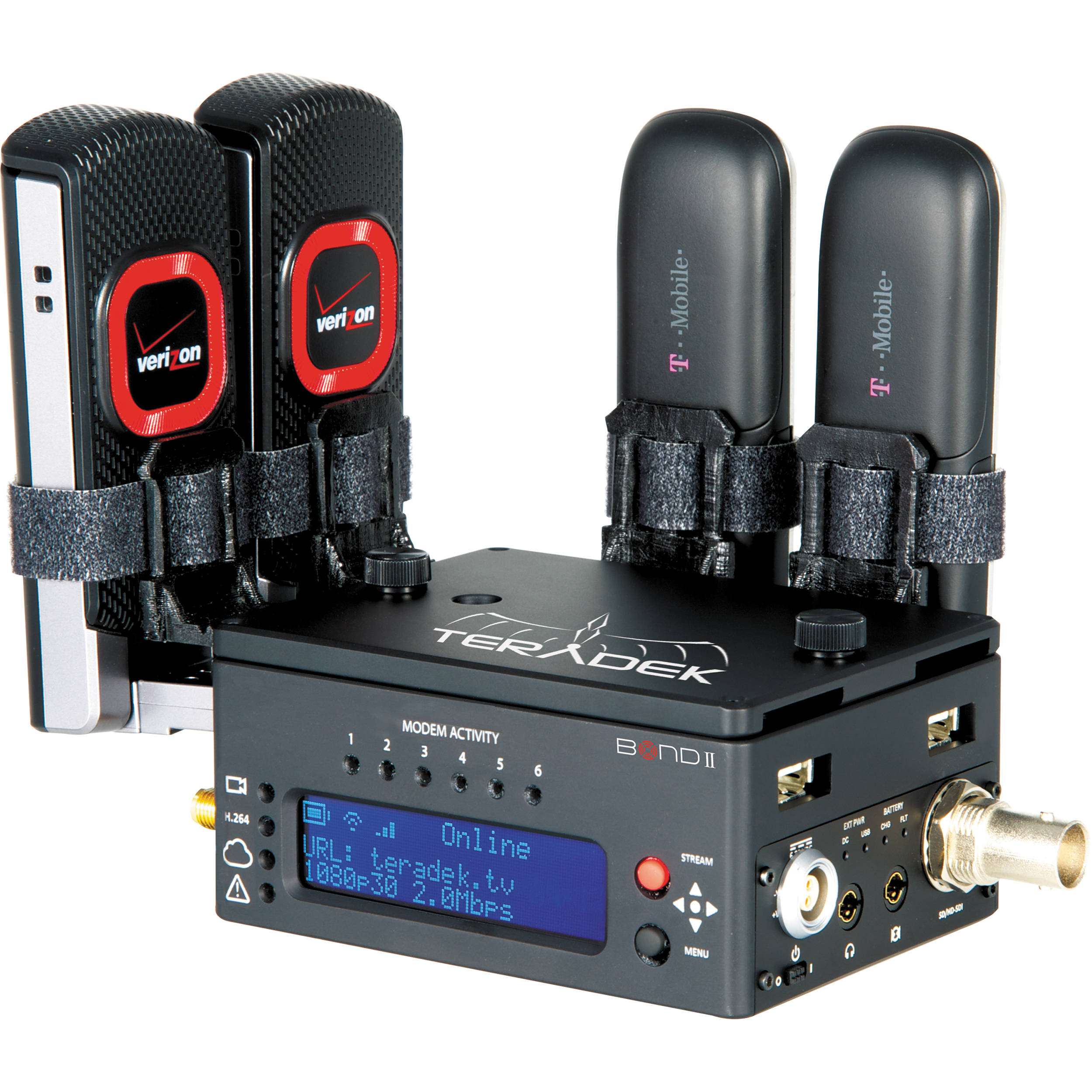 Teradek Bond II Integrated Camera-Top H.264 Cellular Bonding Solution