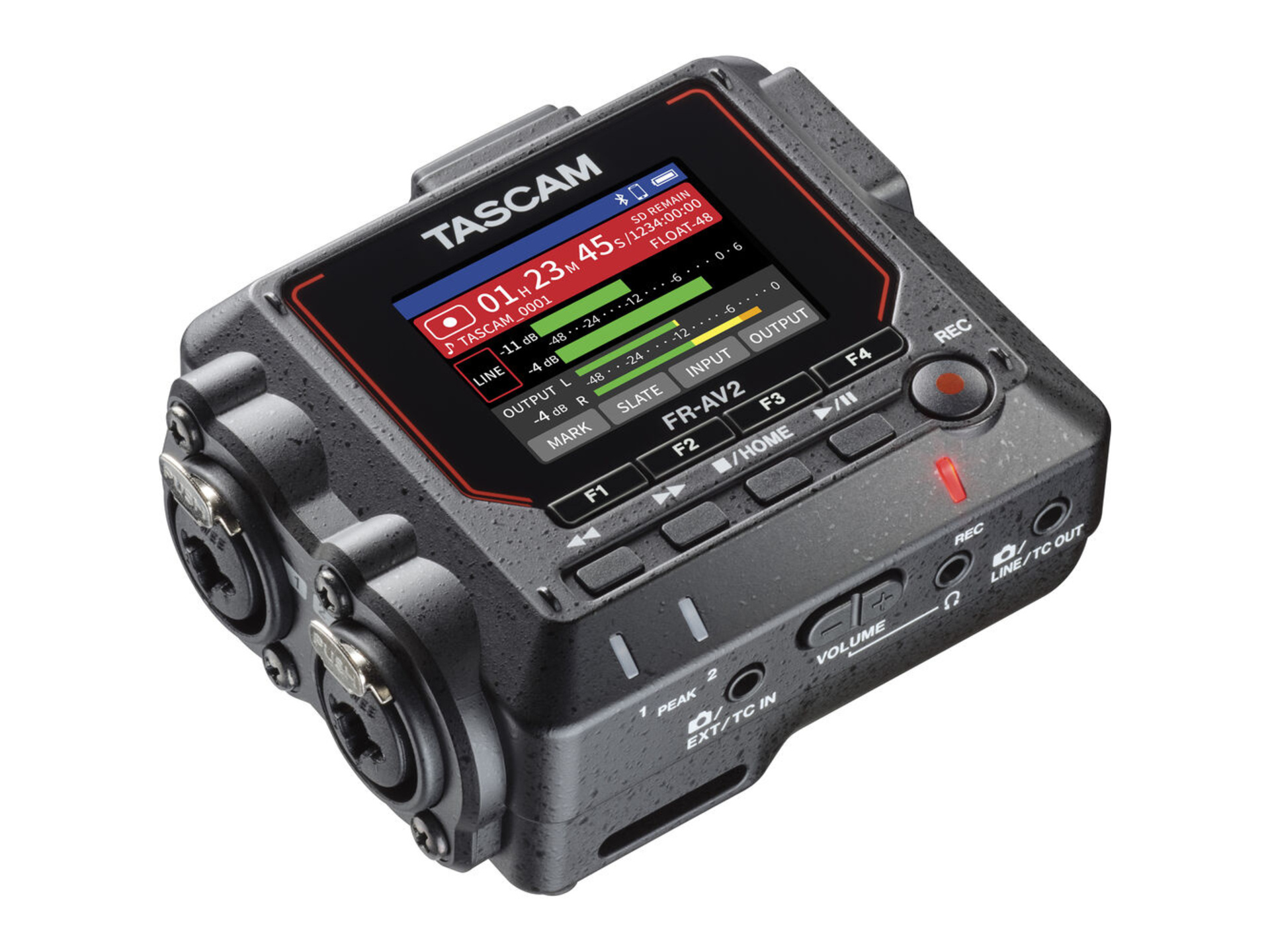 Tascam FR-AV2 Compact 32-Bit Float Recorder and Timecode Generator