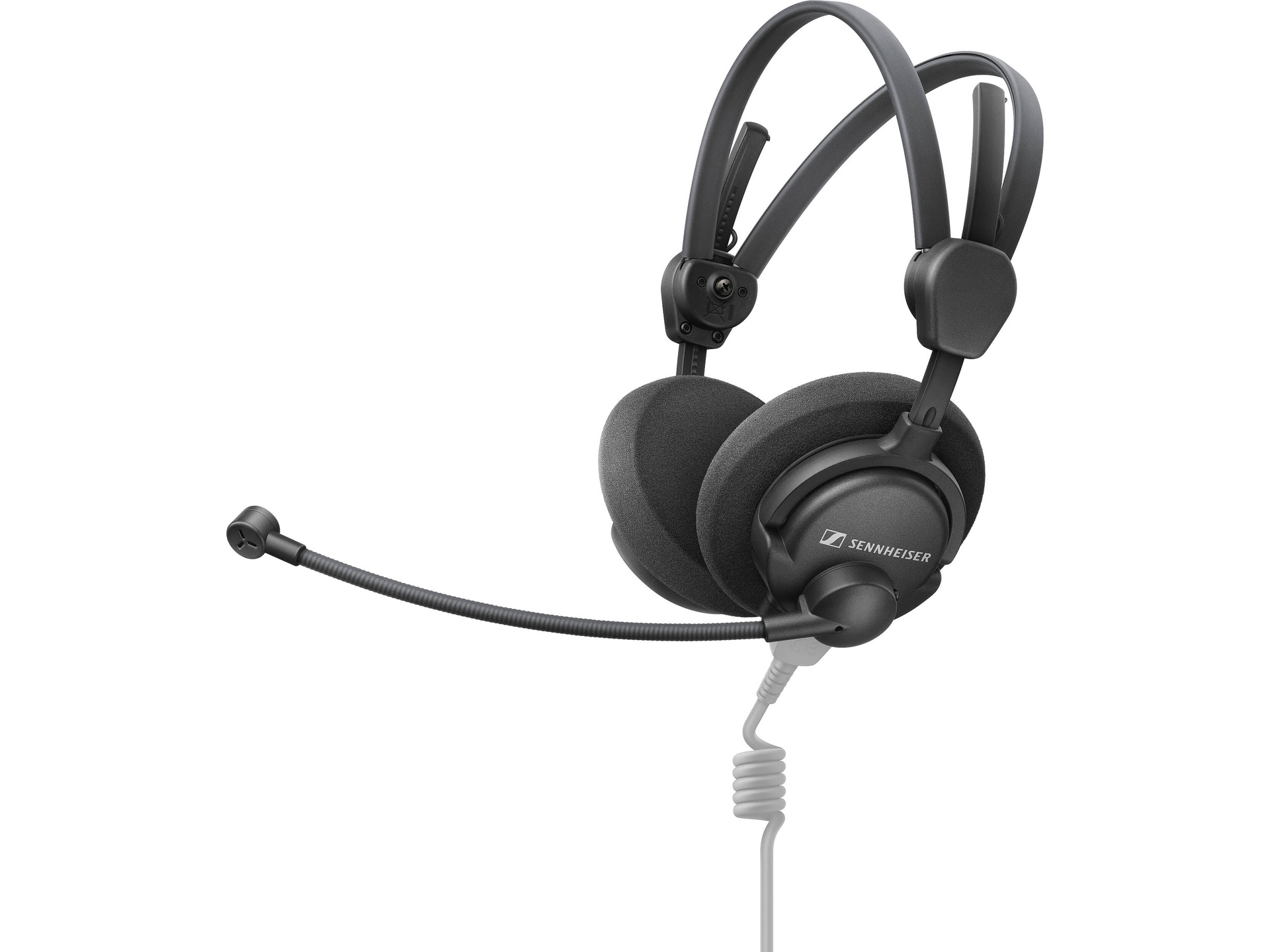 Sennheiser HME 46 Dual-Ear On-Ear Open-Back Broadcast Headset with Condenser Microphone (No Cable)