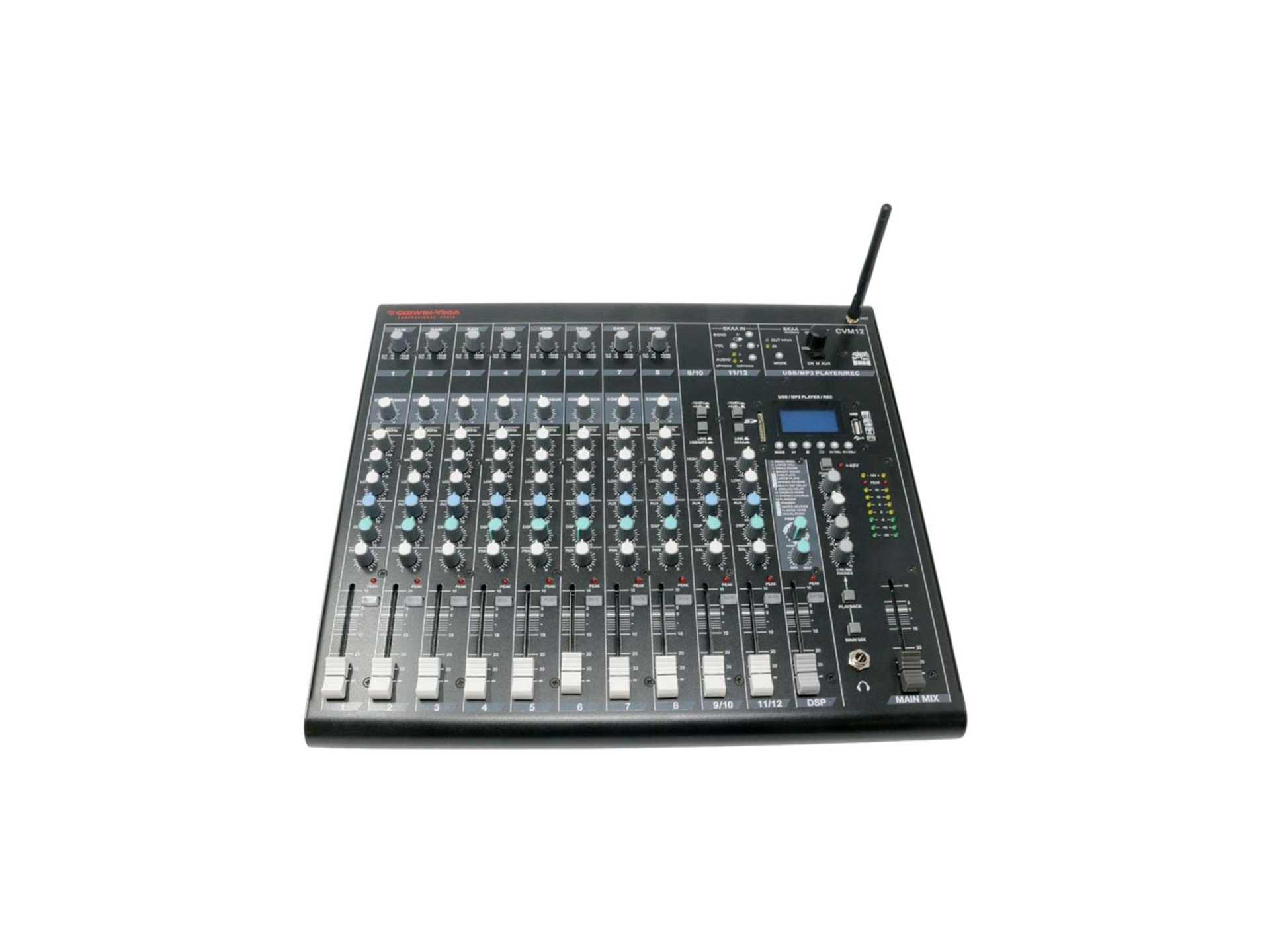 Cerwin Vega CVM12 12 Channel Mixer w/ BT