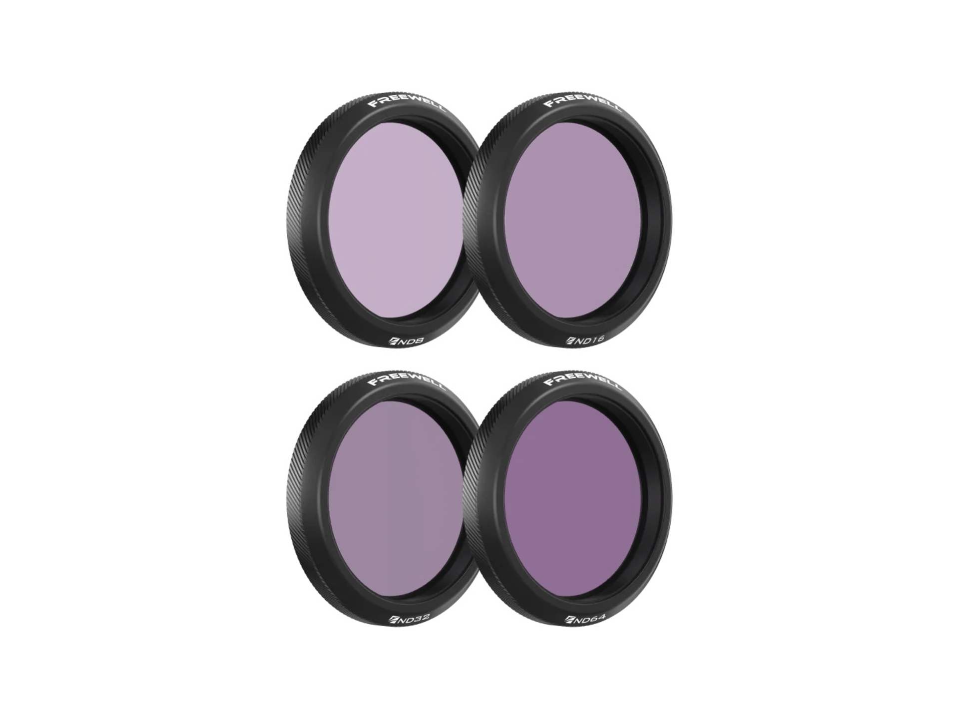 Freewell Standard Day Filter Kit for DJI Osmo Action 5 Pro (4-Pack)