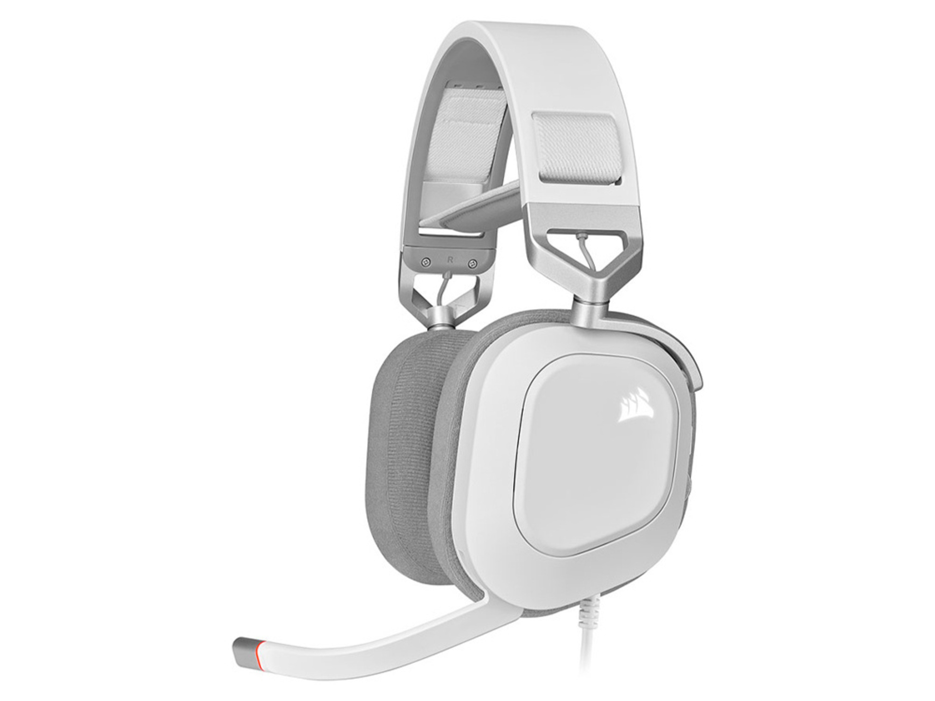 Corsair HS80 RGB Gaming Headset (White)