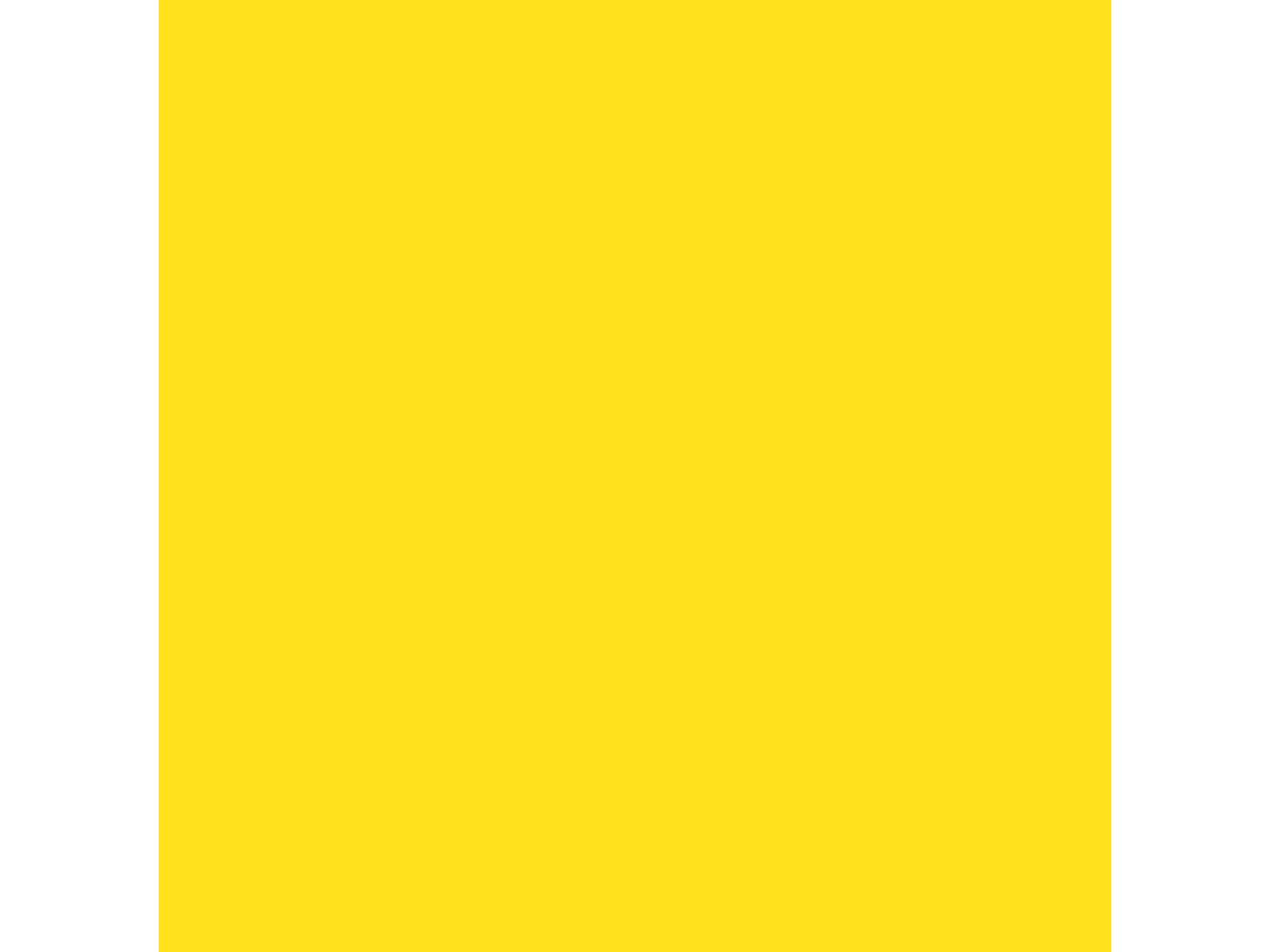Rosco E-Colour 100 Spring Yellow (48" x 25' Roll)