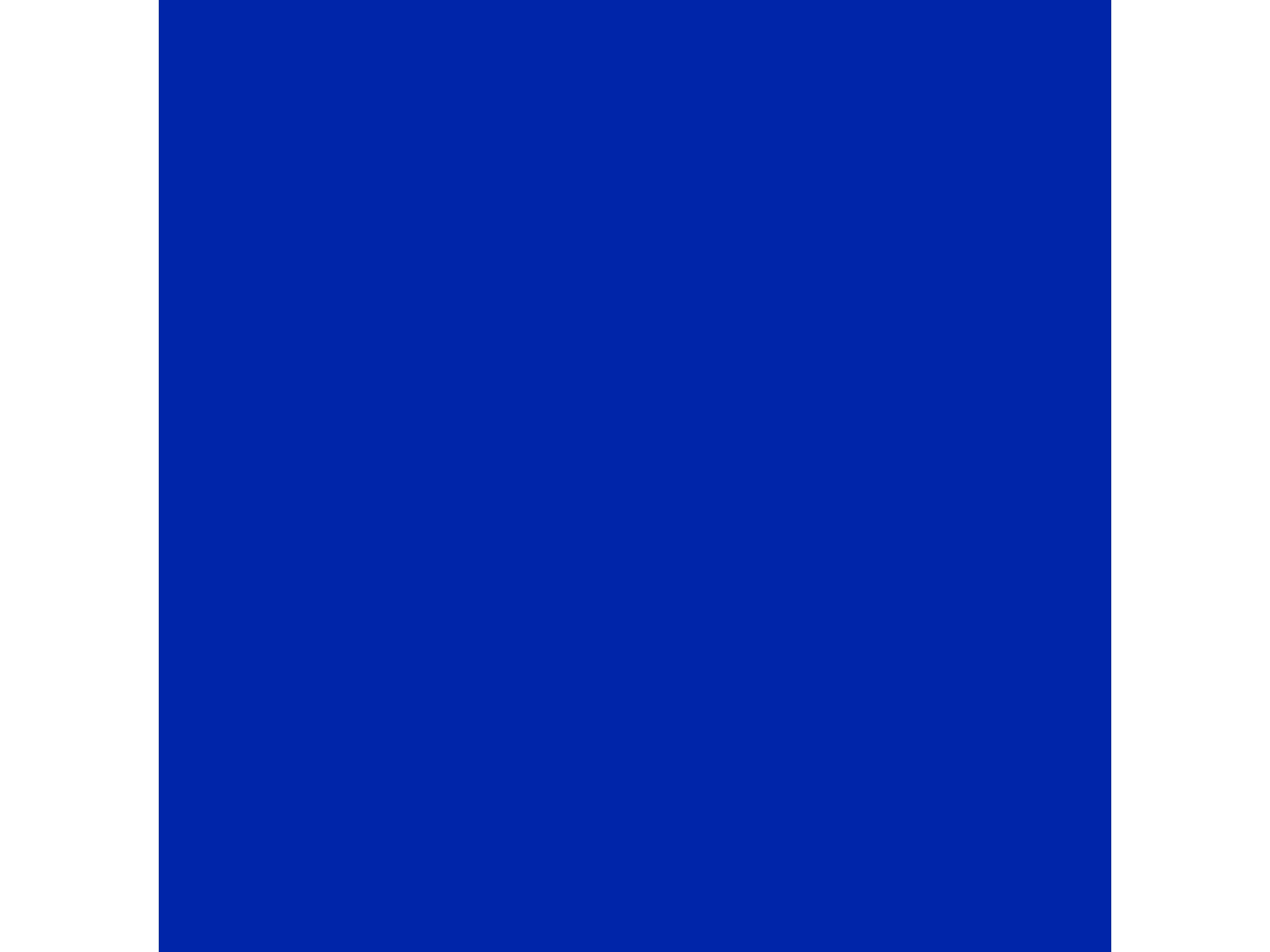 Rosco E-Colour 079 Just Blue (48" x 25' Roll)