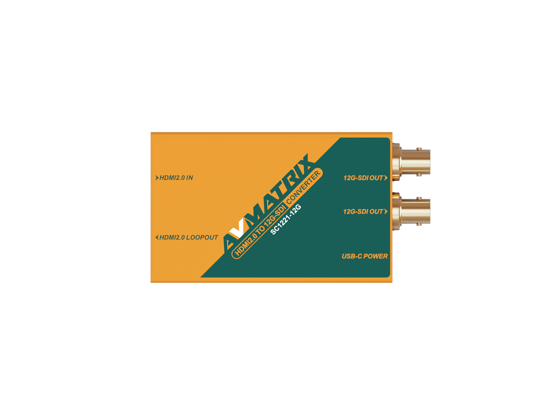 AVMATRIX SC1221-12G HDMI2.0 12G SDI 4K Converter