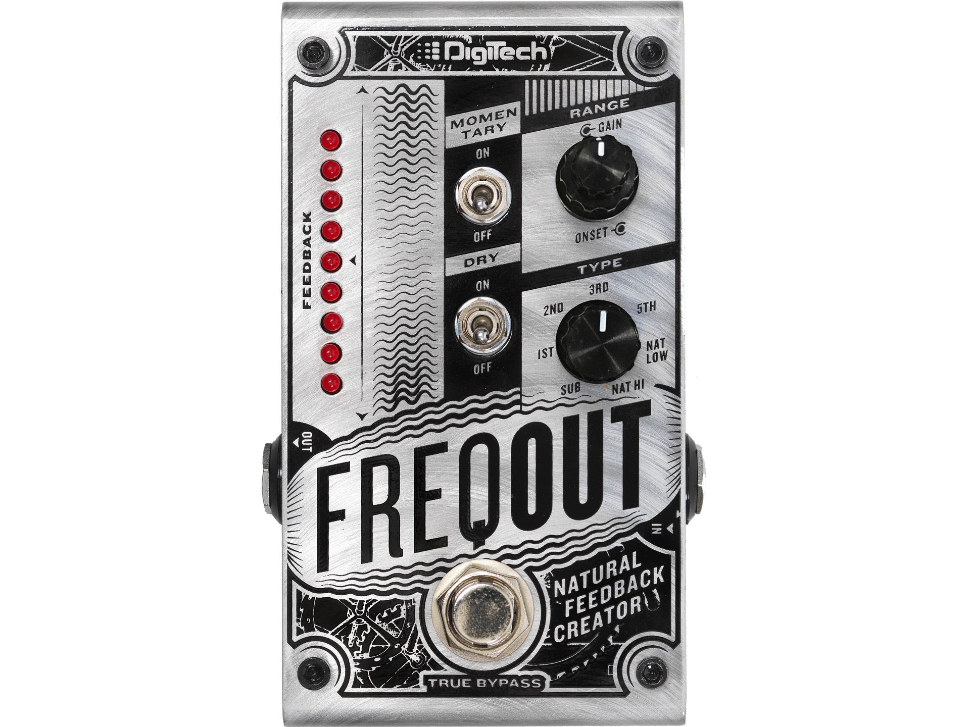 DigiTech FreqOut Natural Feedback Creator Pedal