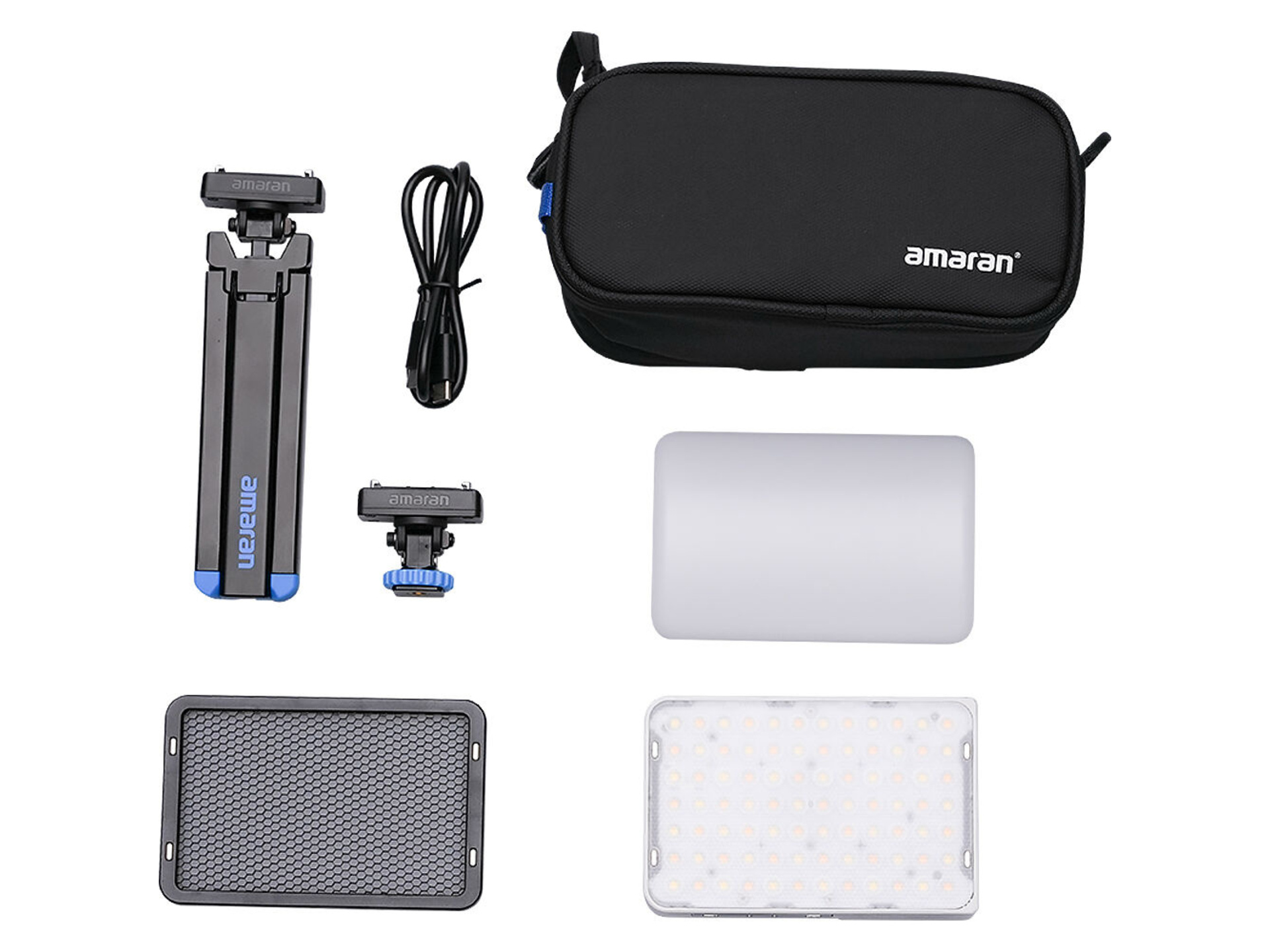 amaran Ace 25x Bi-Color LED Light Panel All-in-One Creator Kit (White)