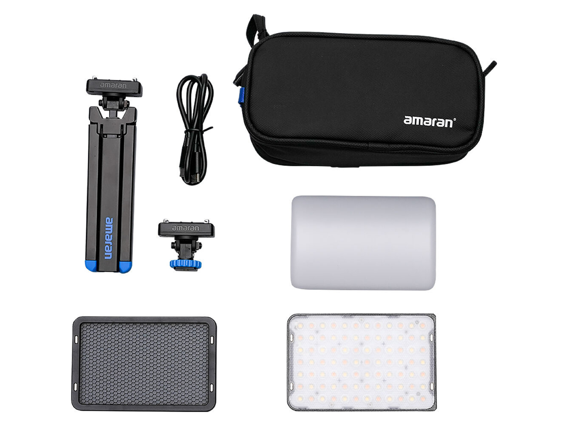 amaran Ace 25x Bi-Color LED Light Panel All-in-One Creator Kit (Silver)