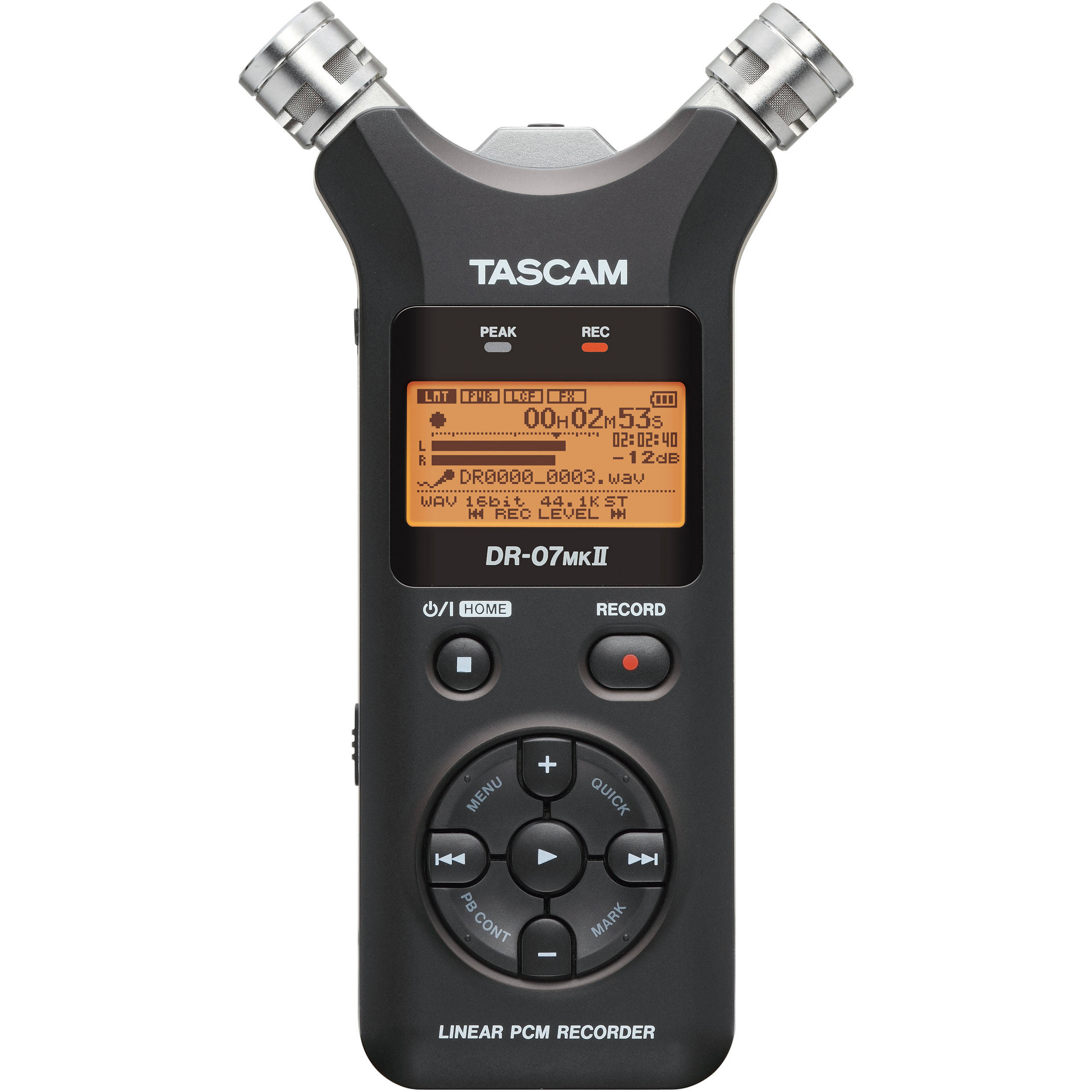 Tascam DR-07 MkII Portable Digital Recorder