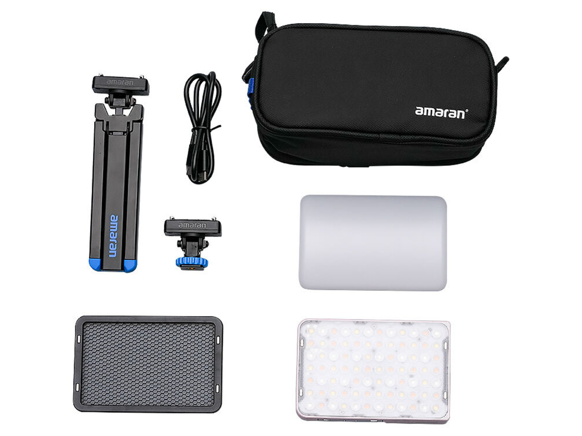 amaran Ace 25c RGB LED Light Panel All-in-One Creator Kit (Pink)