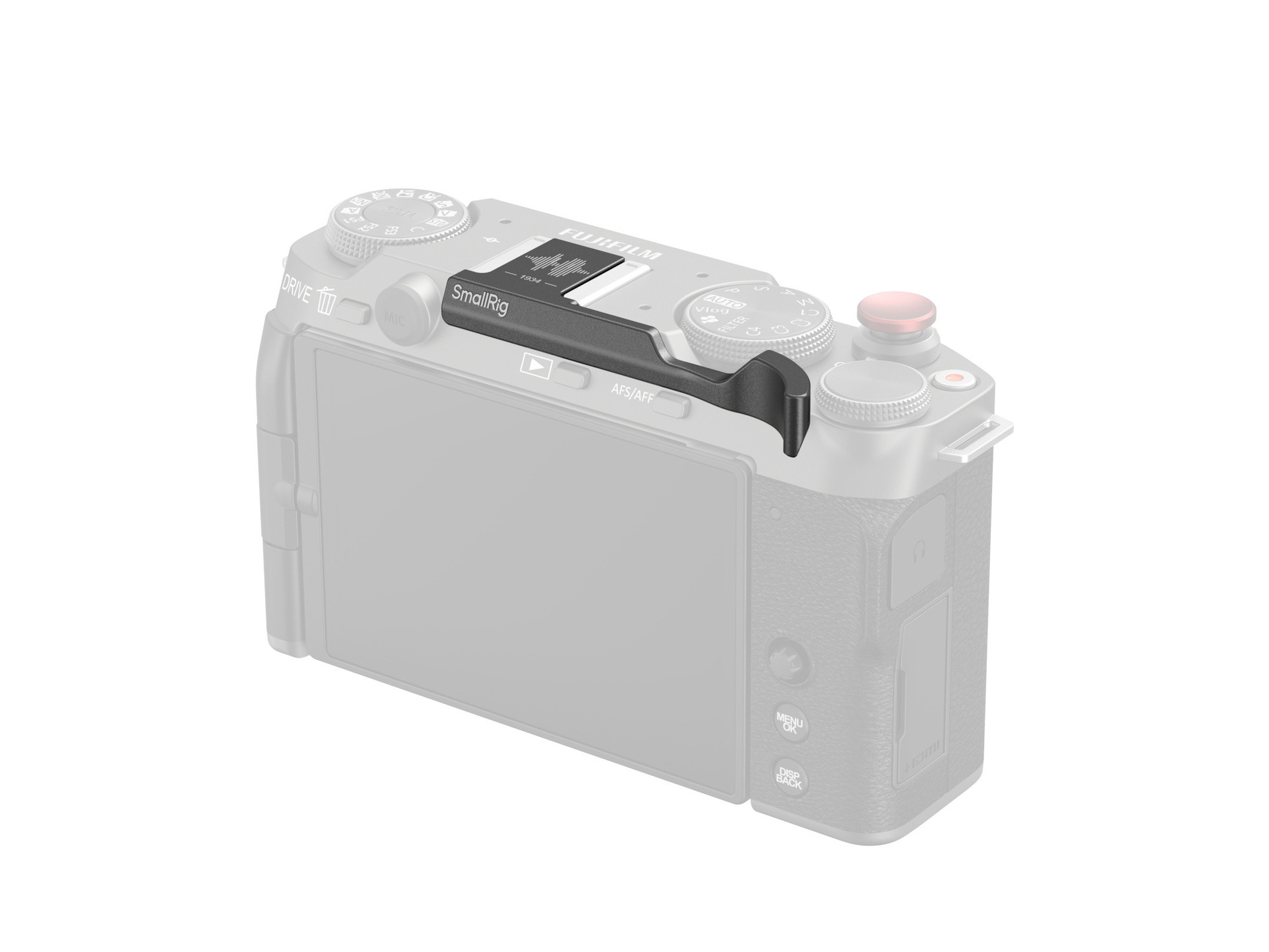 SmallRig 4878 Thumb Grip for FujiFilm X-M5 (Black)