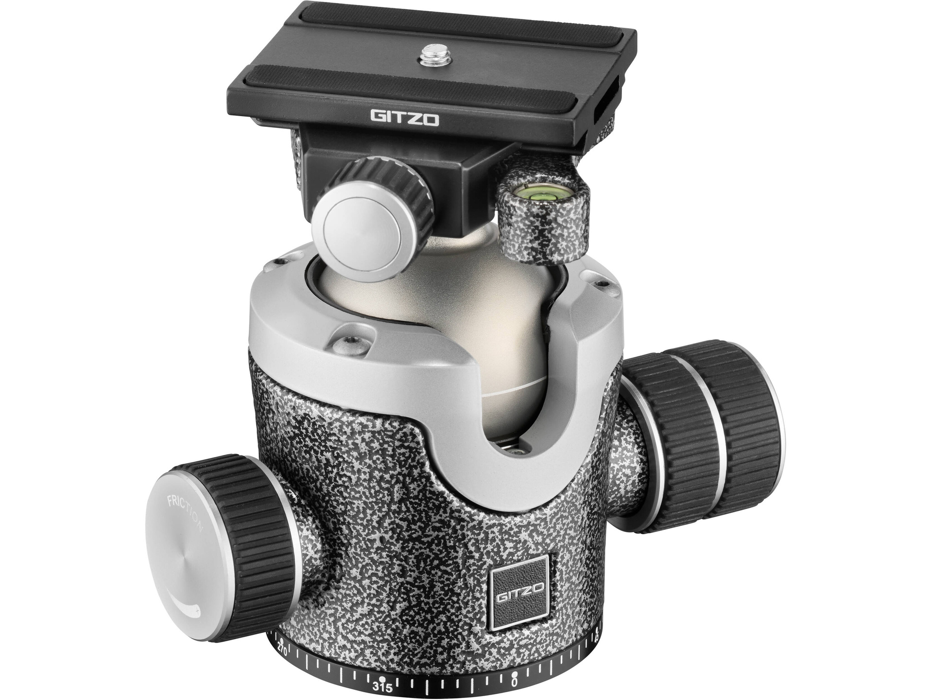 Gitzo GIGH4383QD Series 4 Center Ball Head with Arca-Type Screw Knob QR Receiver
