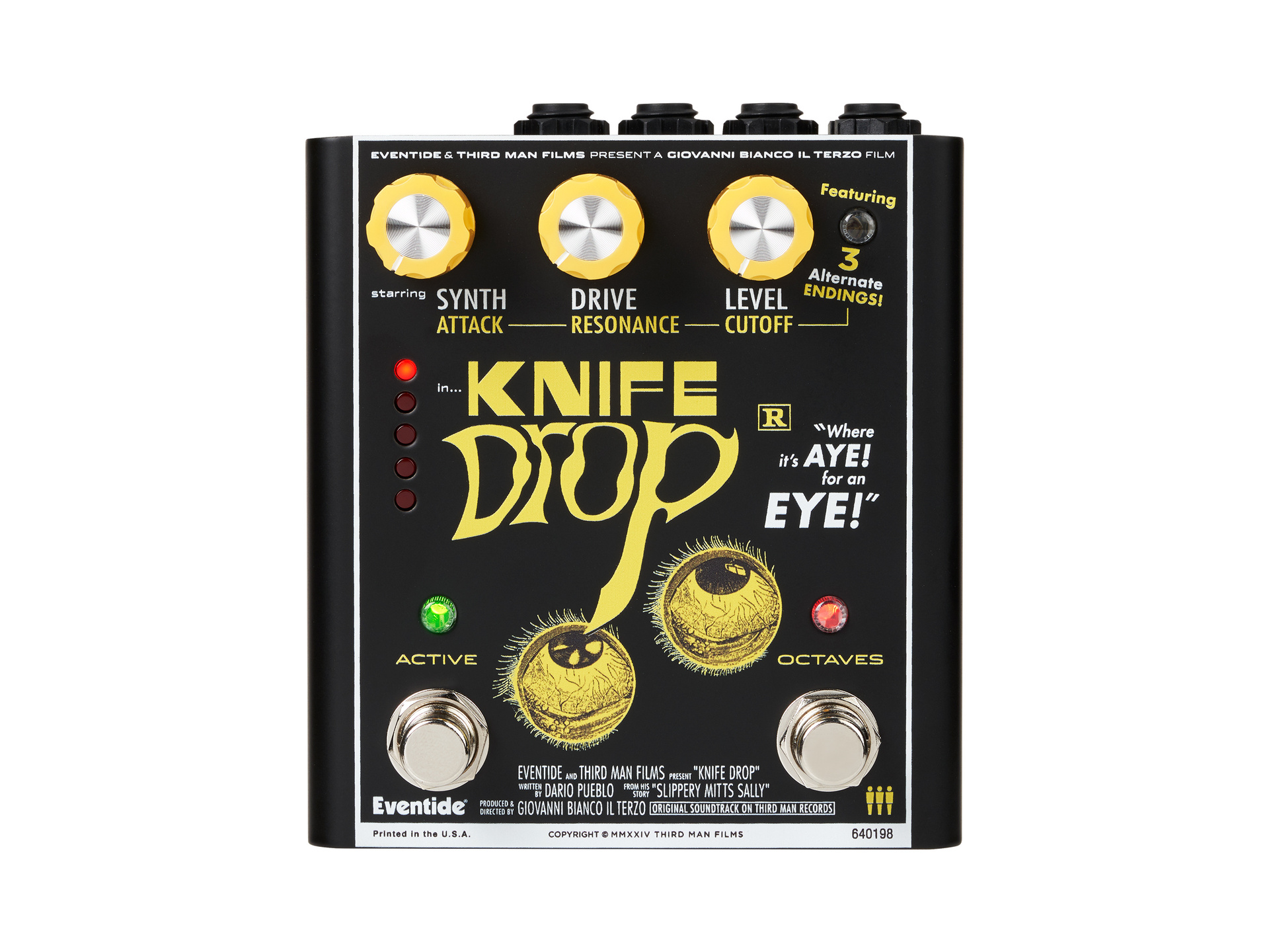 Eventide Knife Drop Fuzz Octave Pedal