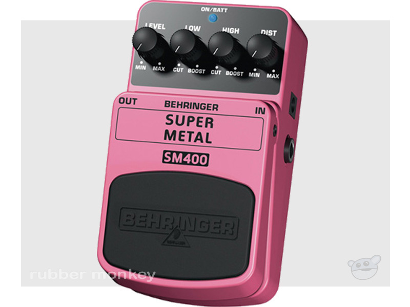 Behringer Super Metal Effects Pedal
