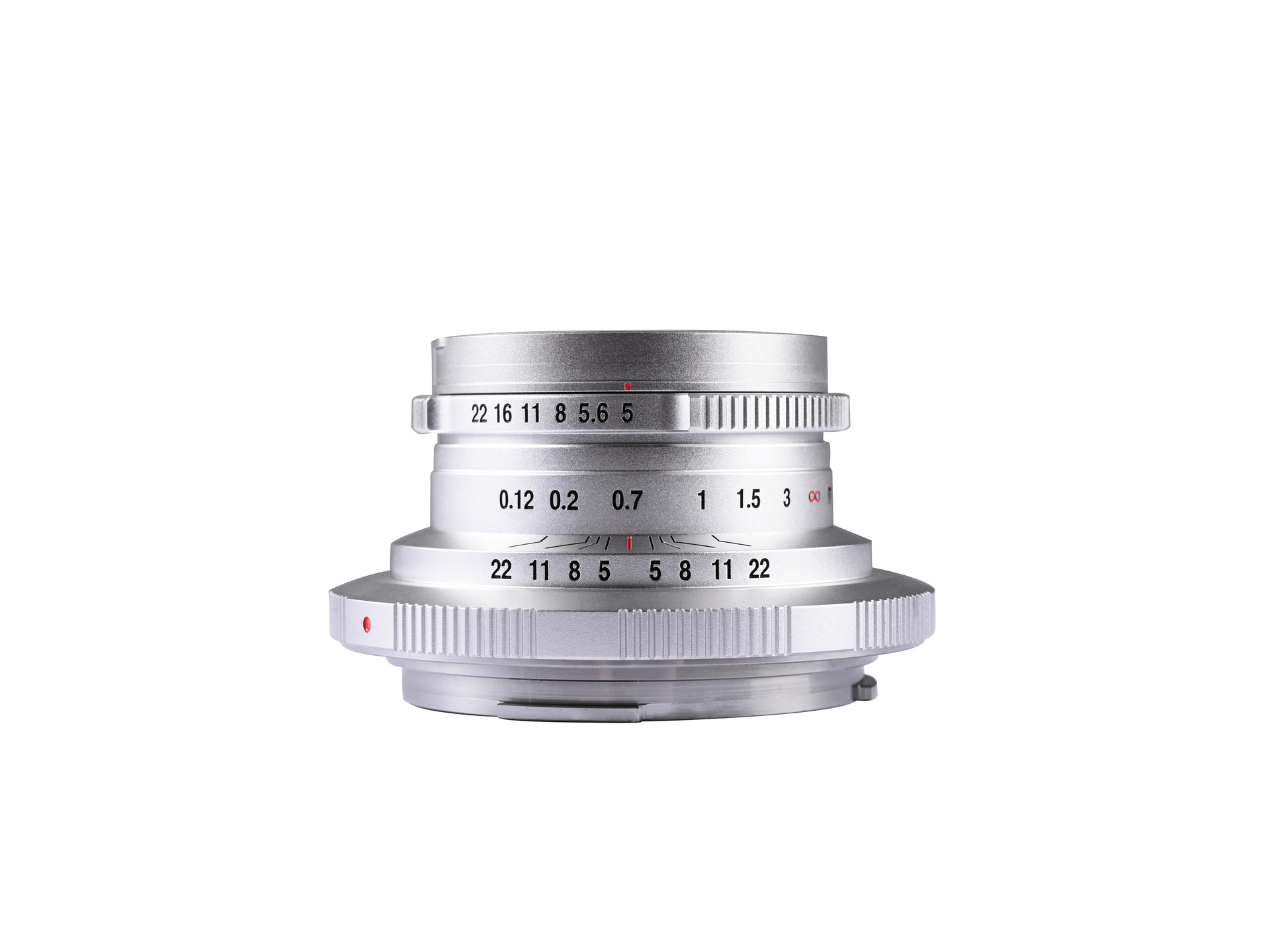 Laowa 15mm f/5 Cookie Lens (RF Mount, Silver)