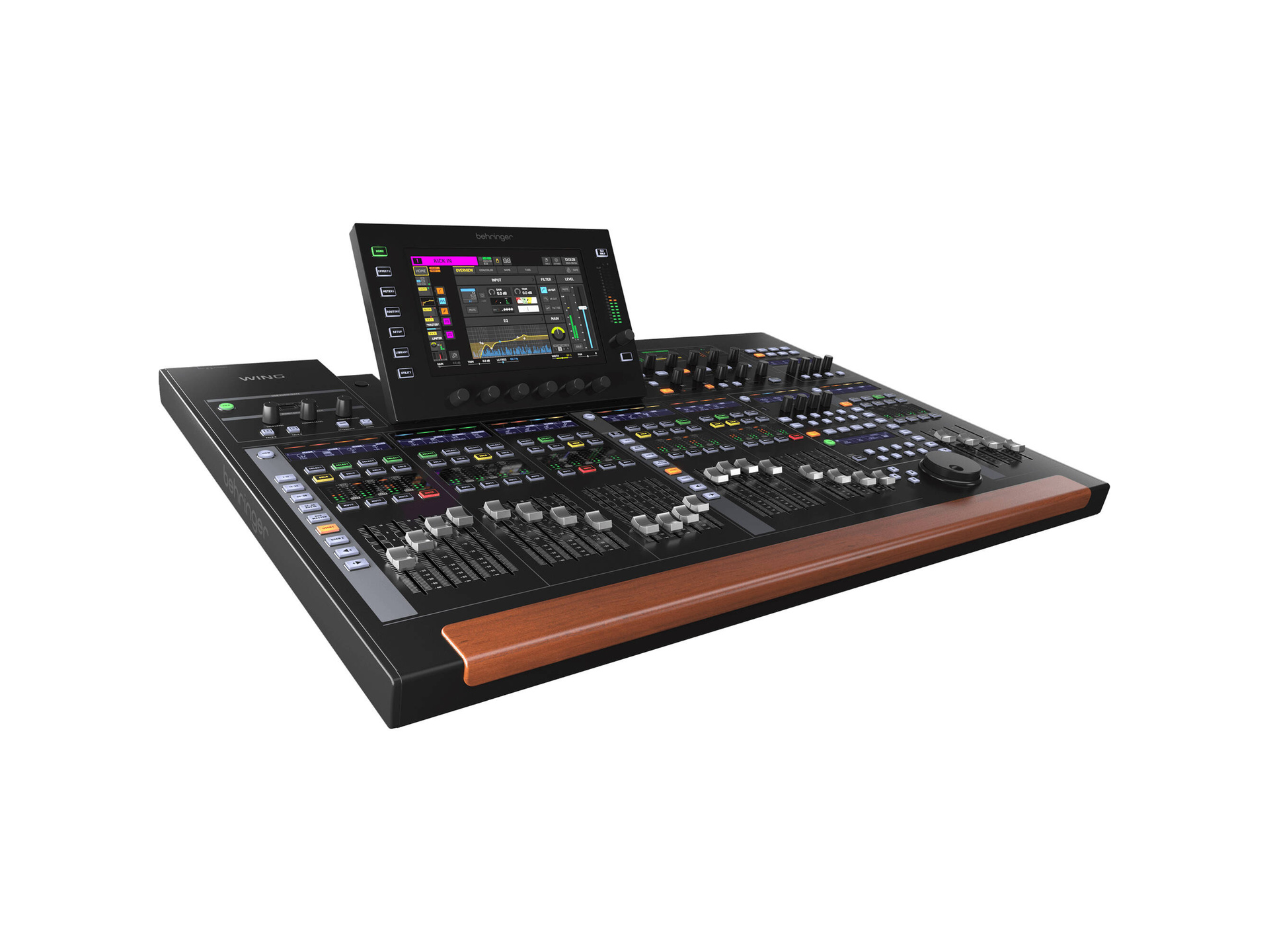 Behringer WING 48-Channel / 28-Bus Full-Stereo Digital Mixing Console (Pro Black)