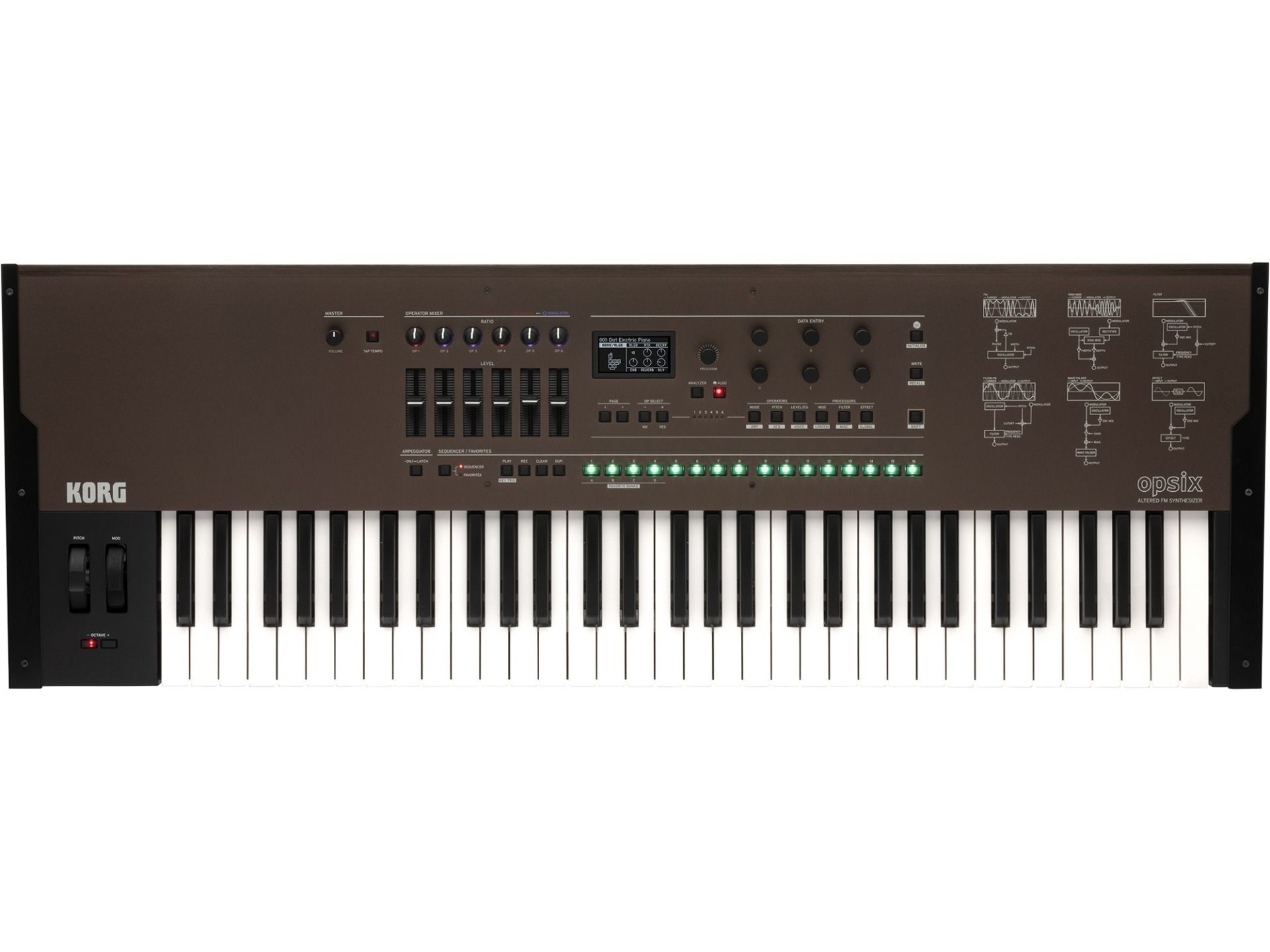 Korg opsix SE Altered FM Synthesizer
