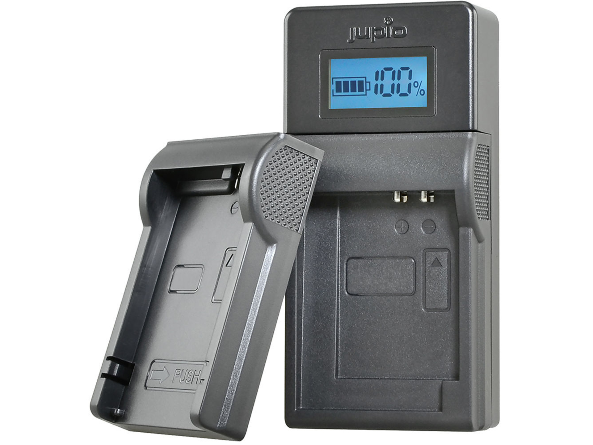 Jupio USB Charger Kit for Select FUJIFILM, Nikon, Olympus, Pentax, and Samsung Batteries (3.6-4.2V)