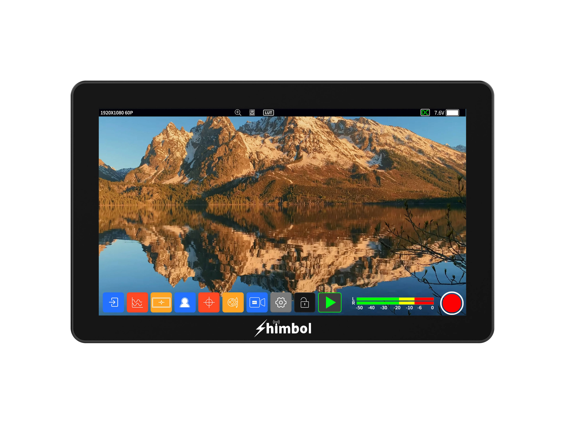 Shimbol Memory 7 Pro 7" Touchscreen 4K HDMI/3G-SDI Recording Monitor with 3D LUT Output