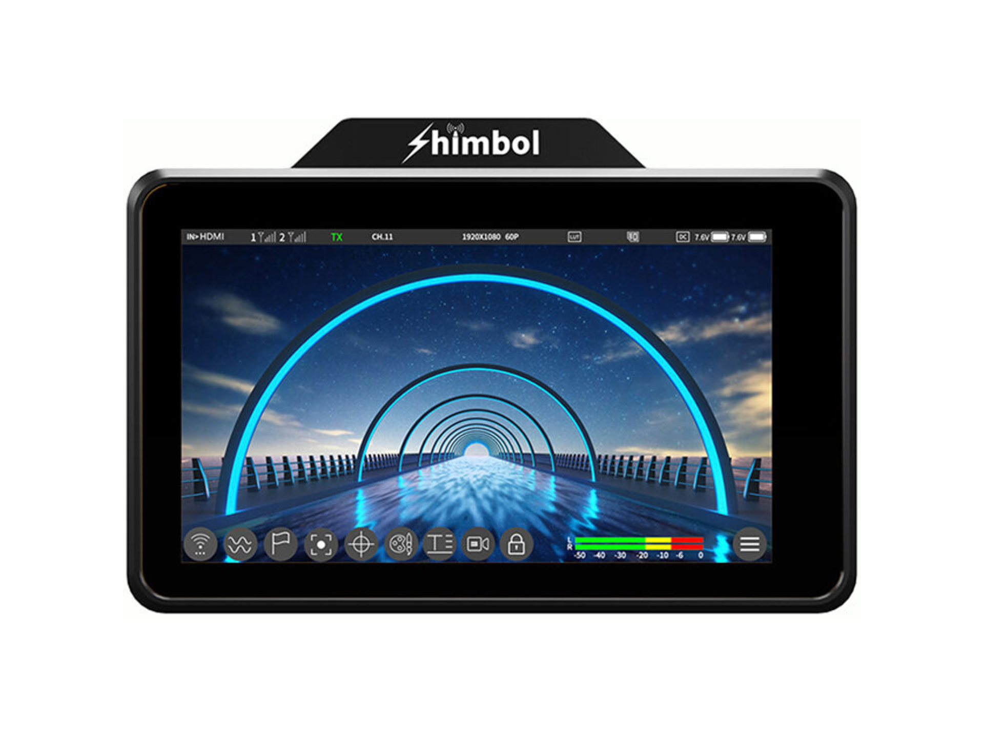 Shimbol ZO600M 5.5" 1080p60 Wireless HDMI Touchscreen Recorder/Monitor