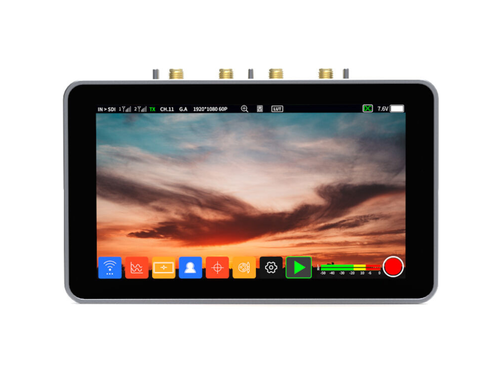 Shimbol ZO600MS 5.5" 1080p60 Wireless 3G-SDI & HDMI Touchscreen Recorder/Monitor