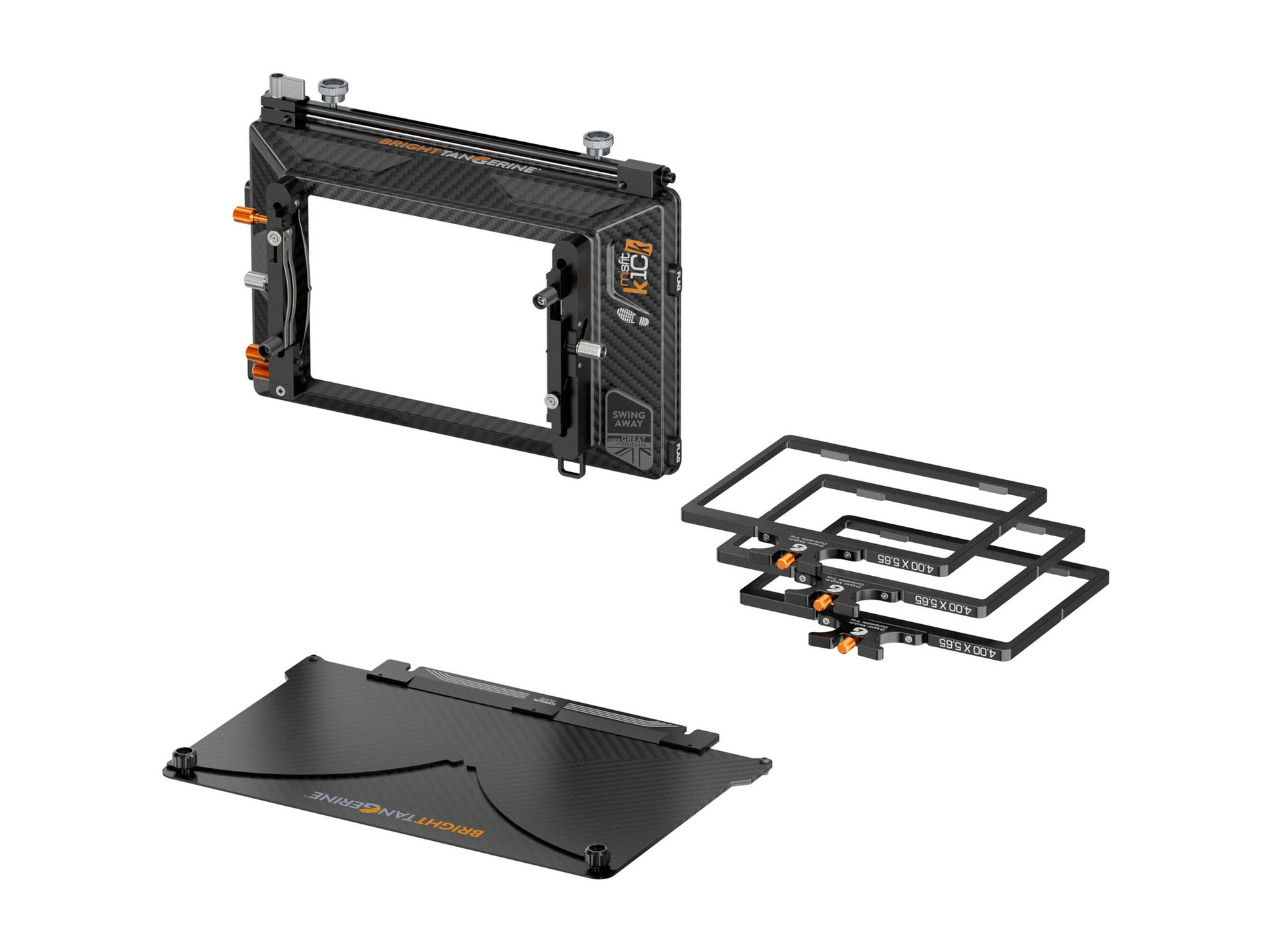 Bright Tangerine Misfit Kick Mk II 3-Stage Matte Box Kit