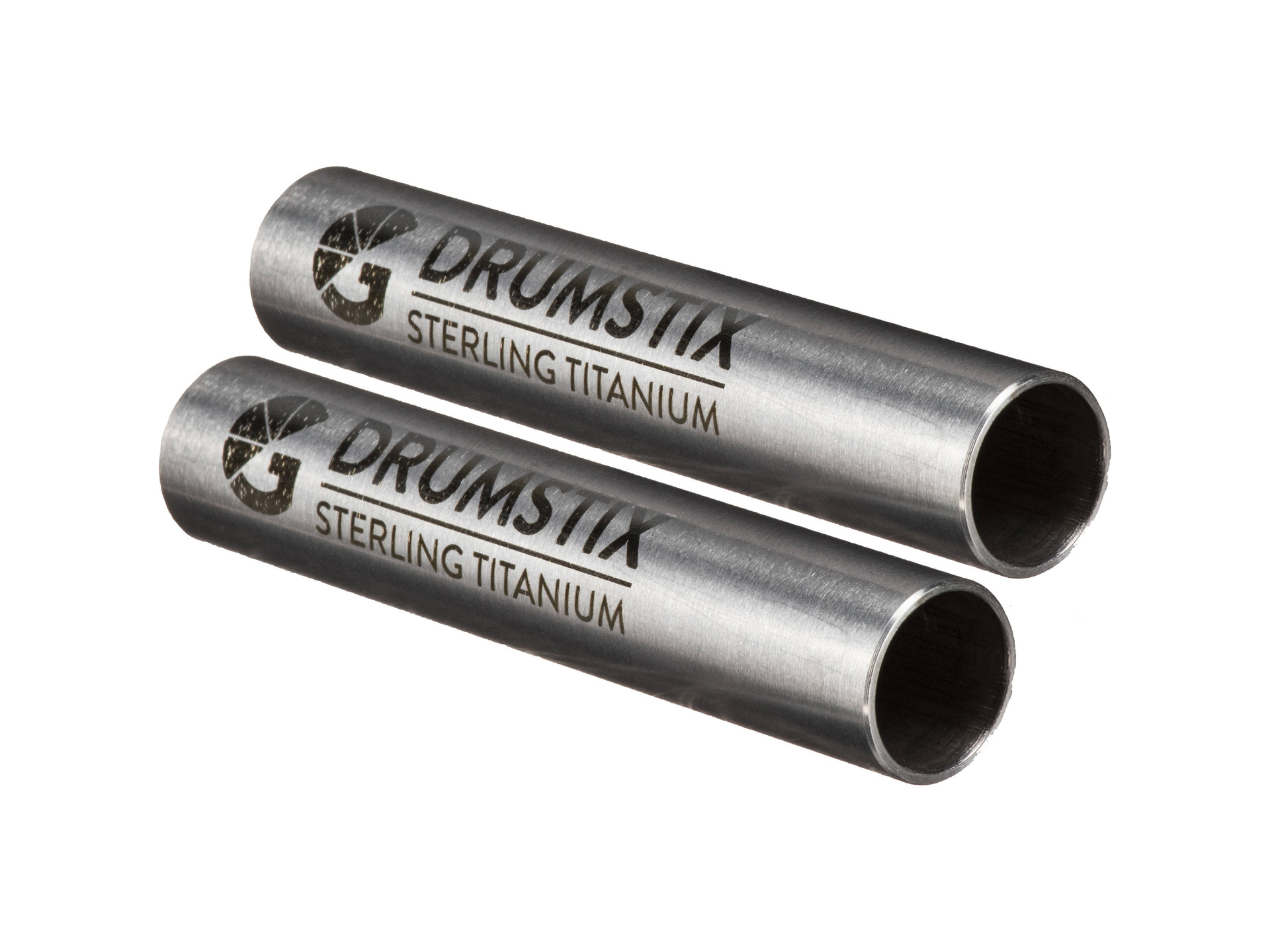 Bright Tangerine Drumstix 15mm Sterling Titanium Support Rods (3", Pair)