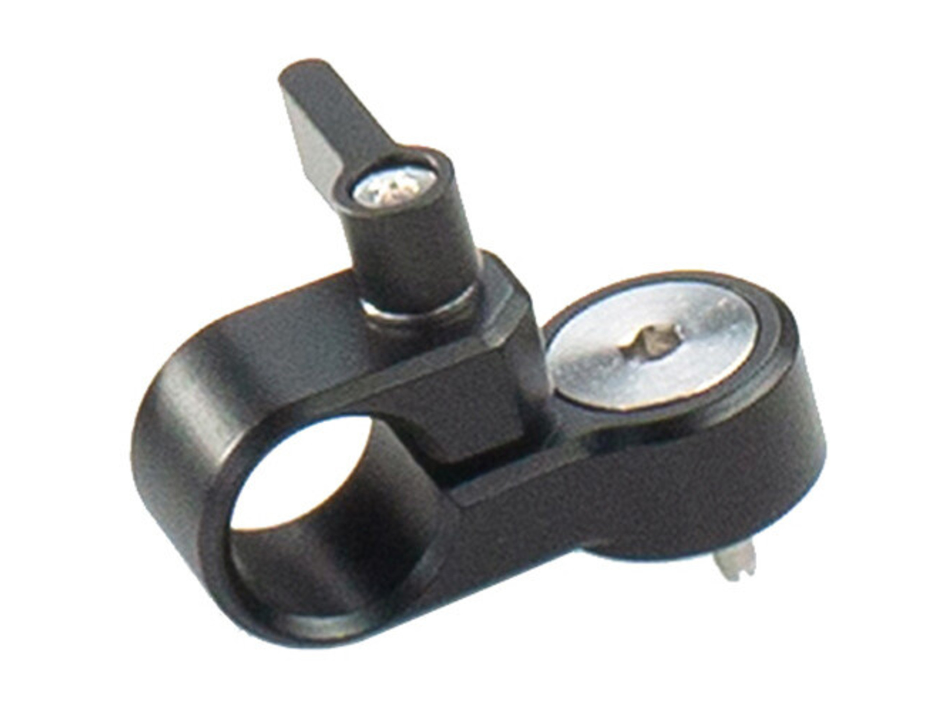 Bright Tangerine ARRI 3/8" Accessory Mount to 15mm Rod Adapter