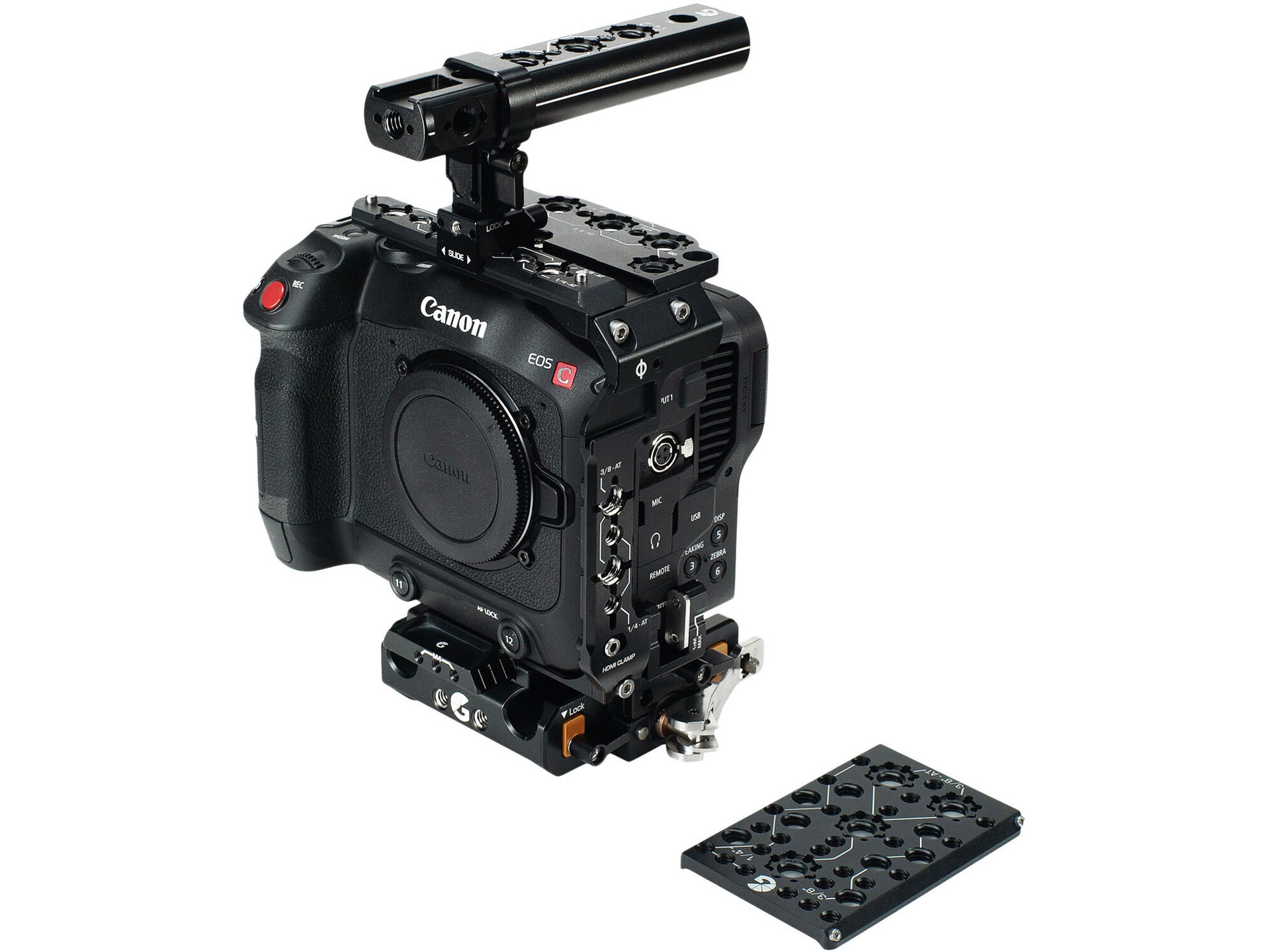 Bright Tangerine LeftField 3 Advanced Kit for Canon C70 (DJI RS 2 & RS 3)